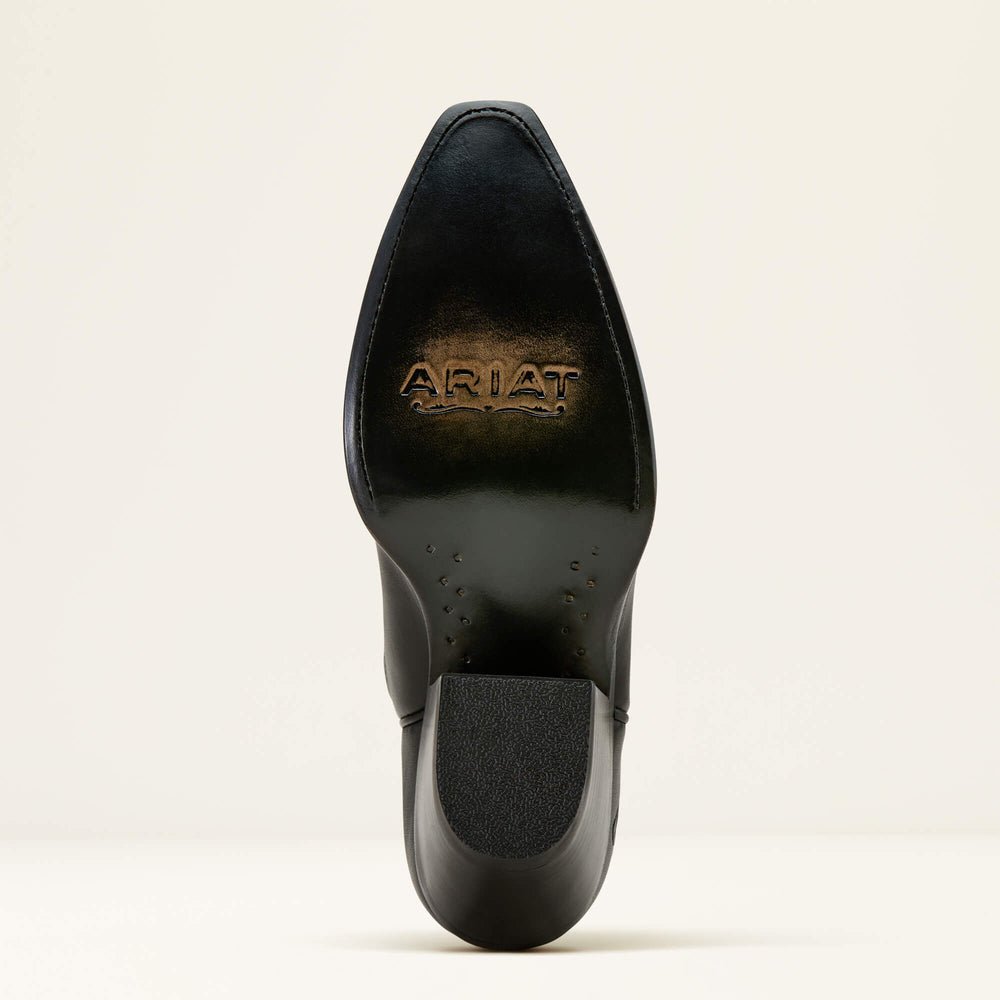 Starlight X Toe Western Boot Women - OBSIDIAN/SHINY BUCKLE
