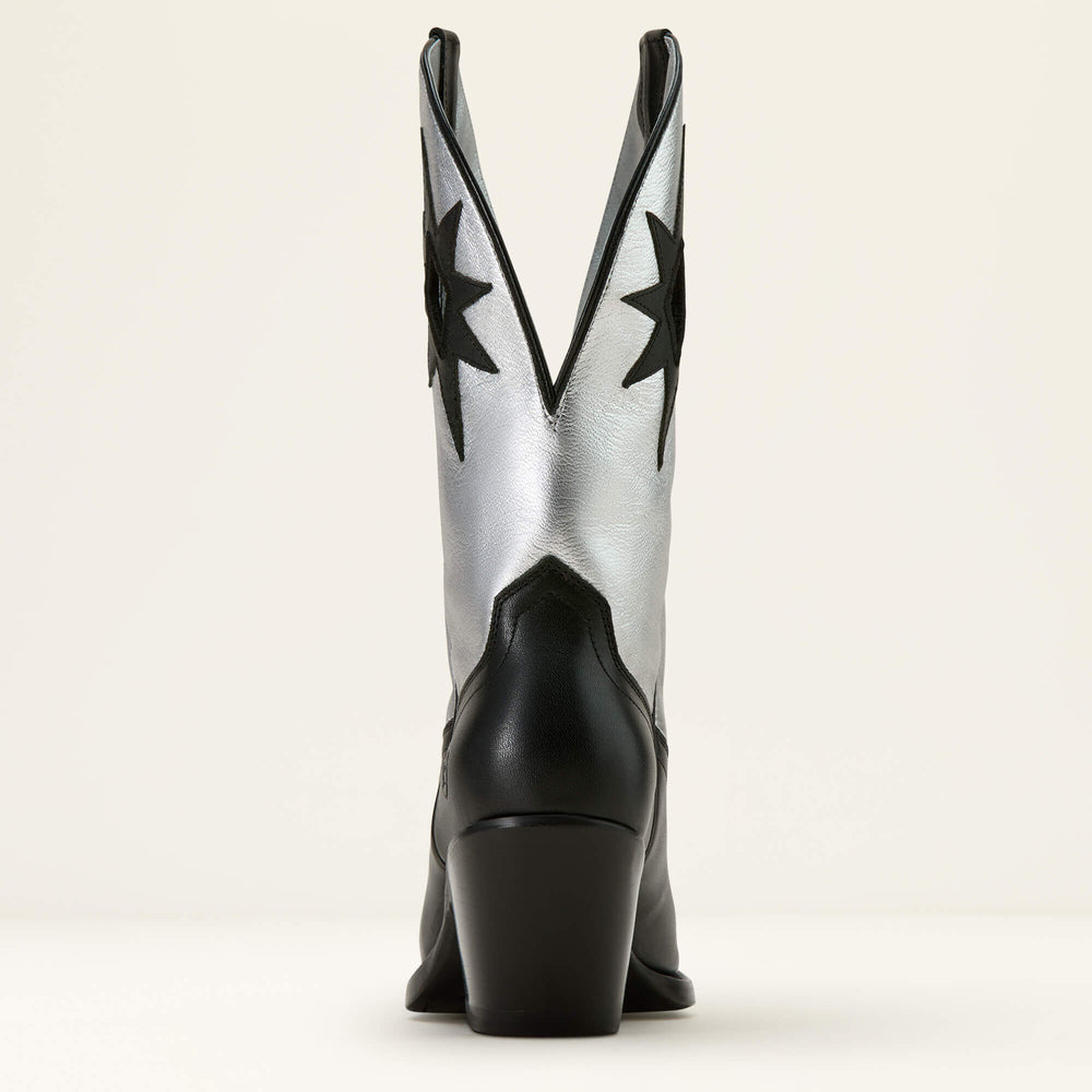 Starlight X Toe Western Boot Women - OBSIDIAN/SHINY BUCKLE