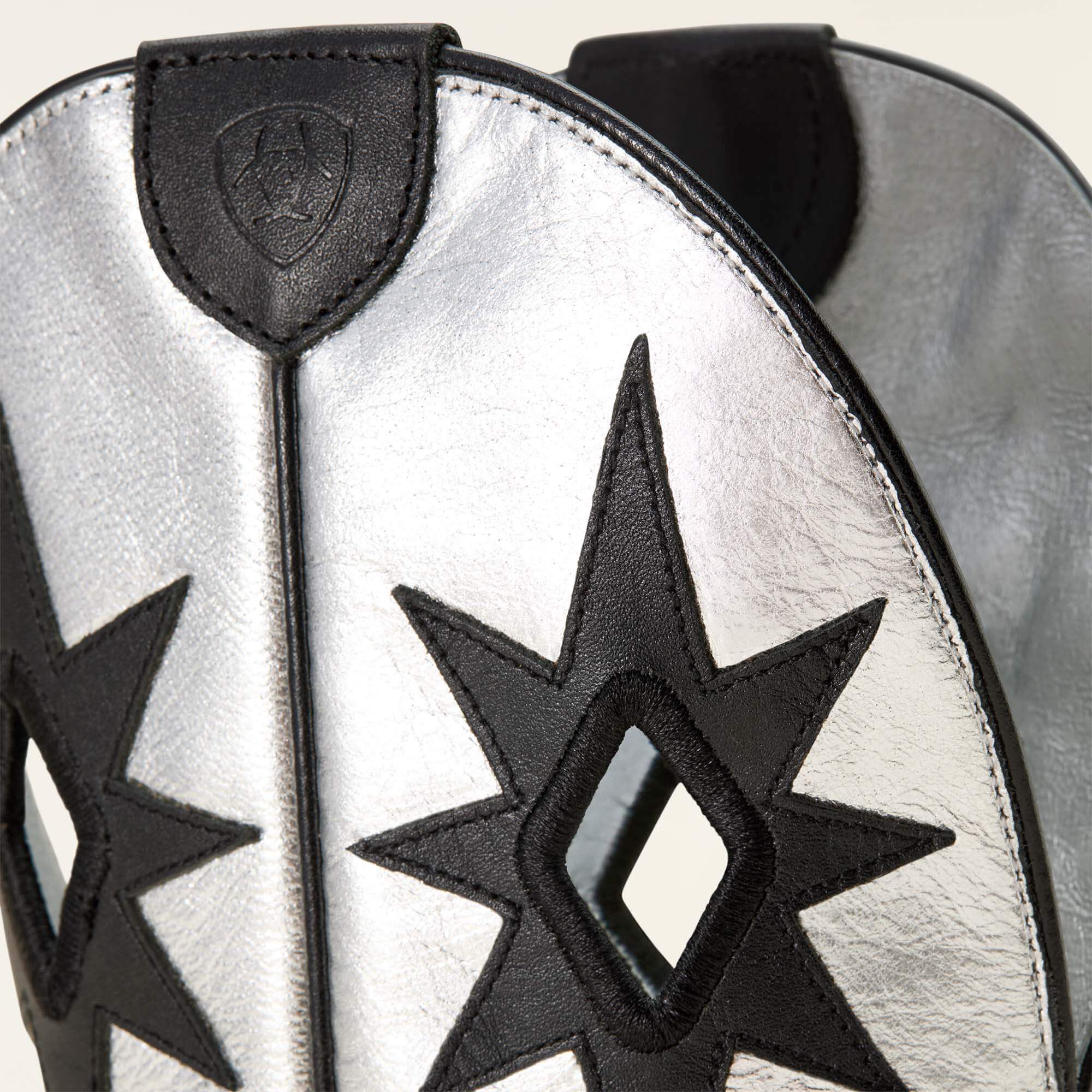 Starlight X Toe Western Boot Women - OBSIDIAN/SHINY BUCKLE