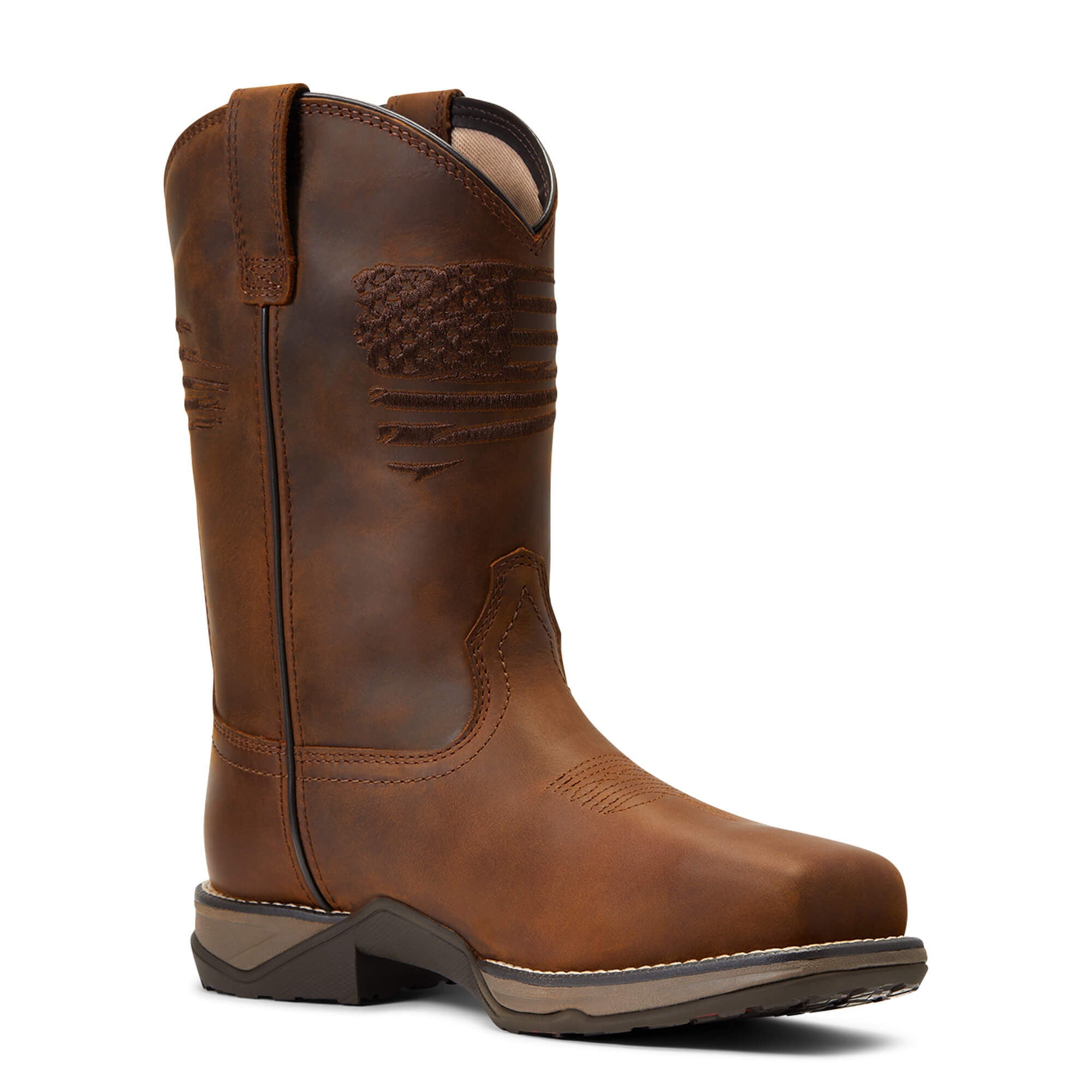 Anthem Patriot Waterproof Composite Toe Work Boot Women - DISTRESSED BROWN