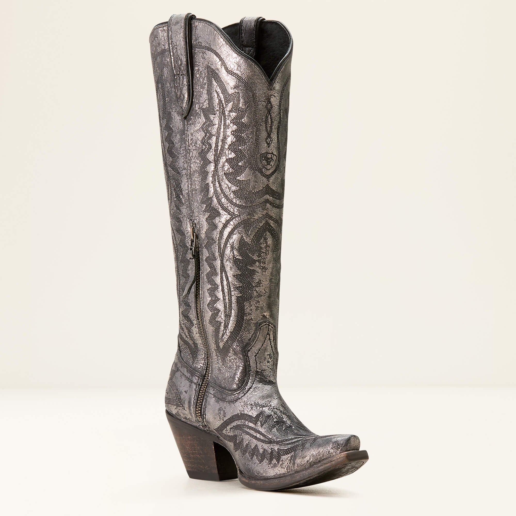 Casanova X Toe Western Boot Women - SOFT MERCURY