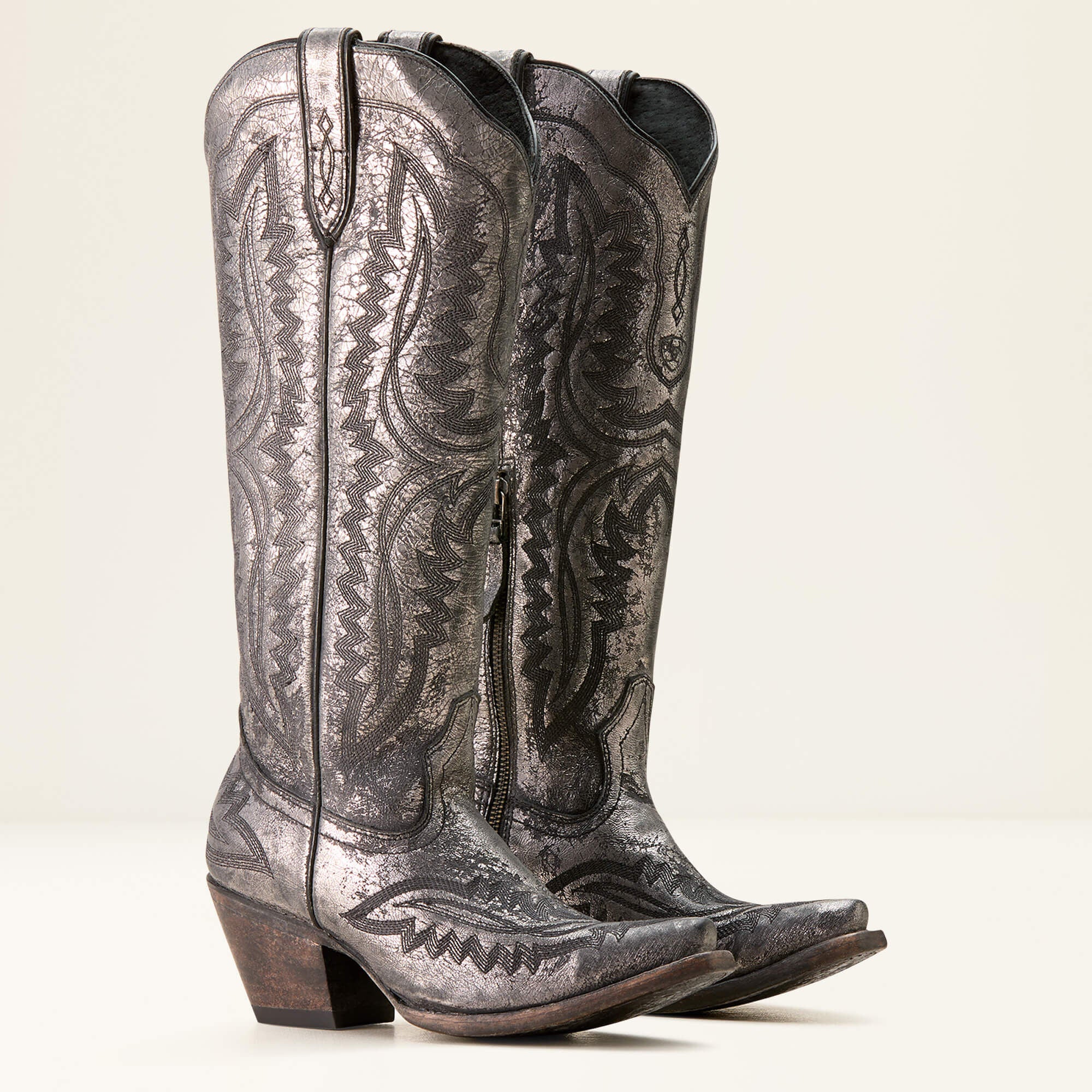 Casanova X Toe Western Boot Women - SOFT MERCURY