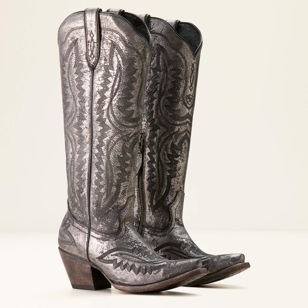 Casanova X Toe Western Boot Women - SOFT MERCURY
