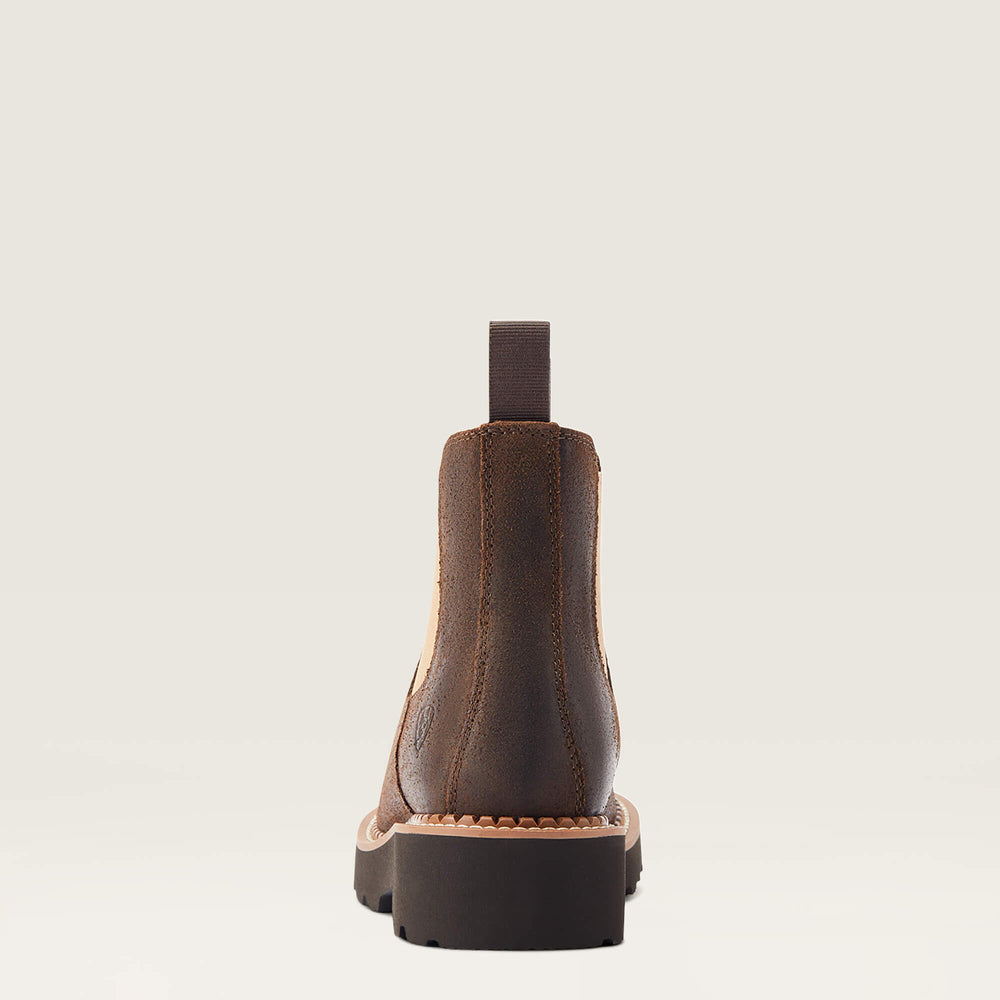 Fatbaby Chelsea Western Boot Women - WORN HICKORY