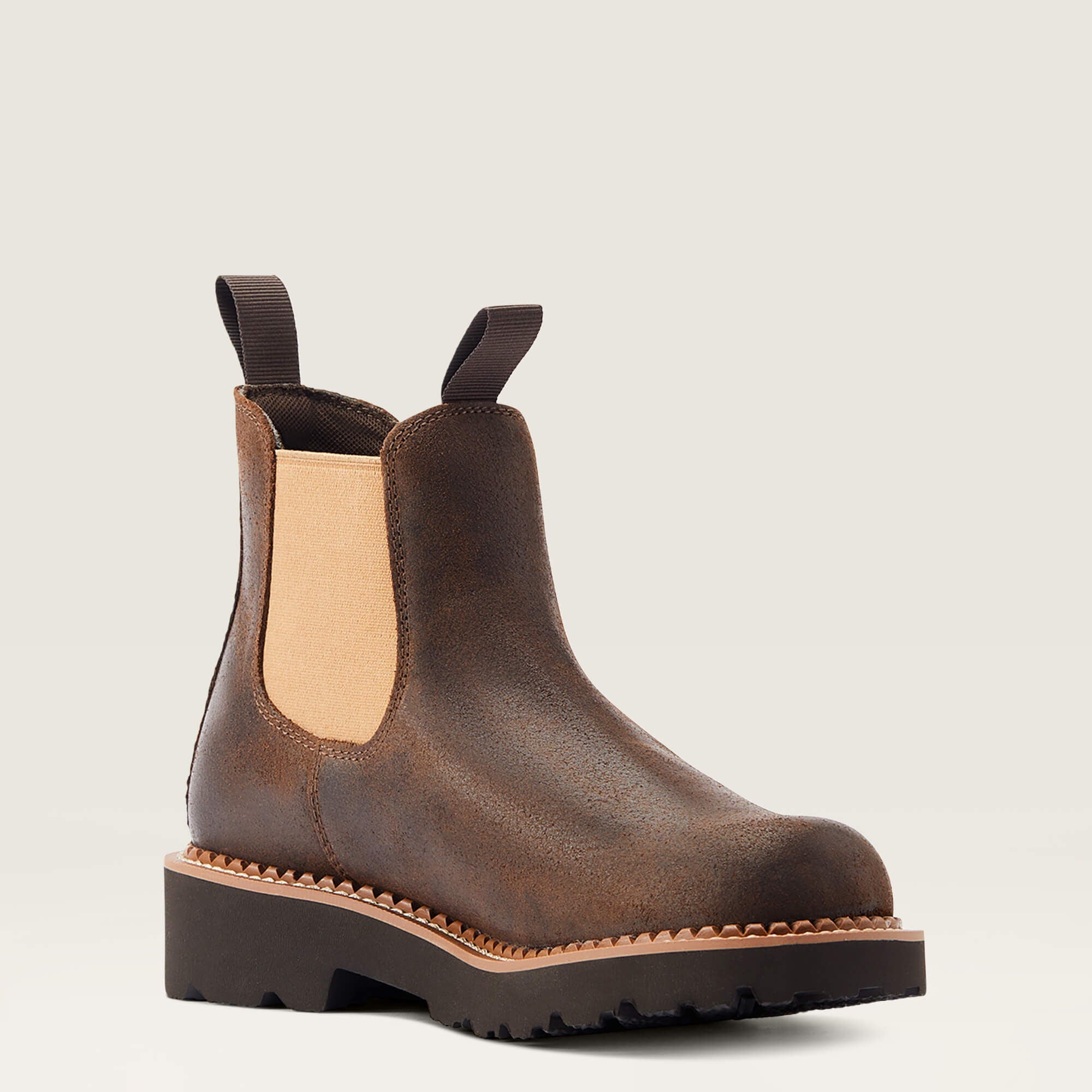 Fatbaby Chelsea Western Boot Women - WORN HICKORY