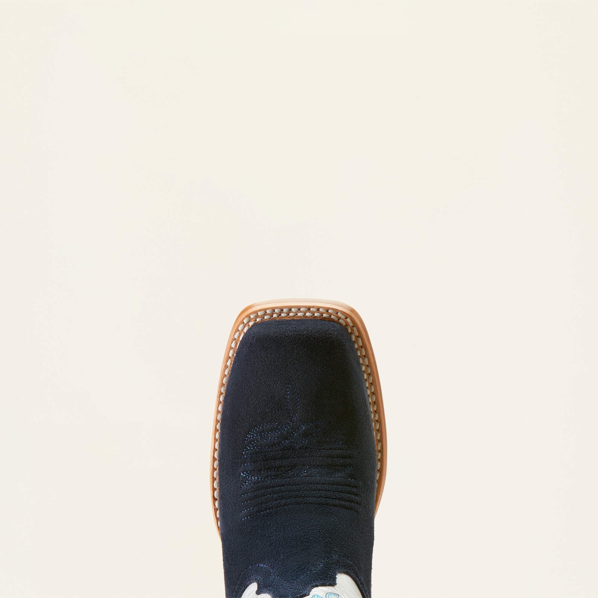 Frontier Calamity Jane Western Boot Women - POLO BLUE ROUGHOUT/ELECTRIC SILVER