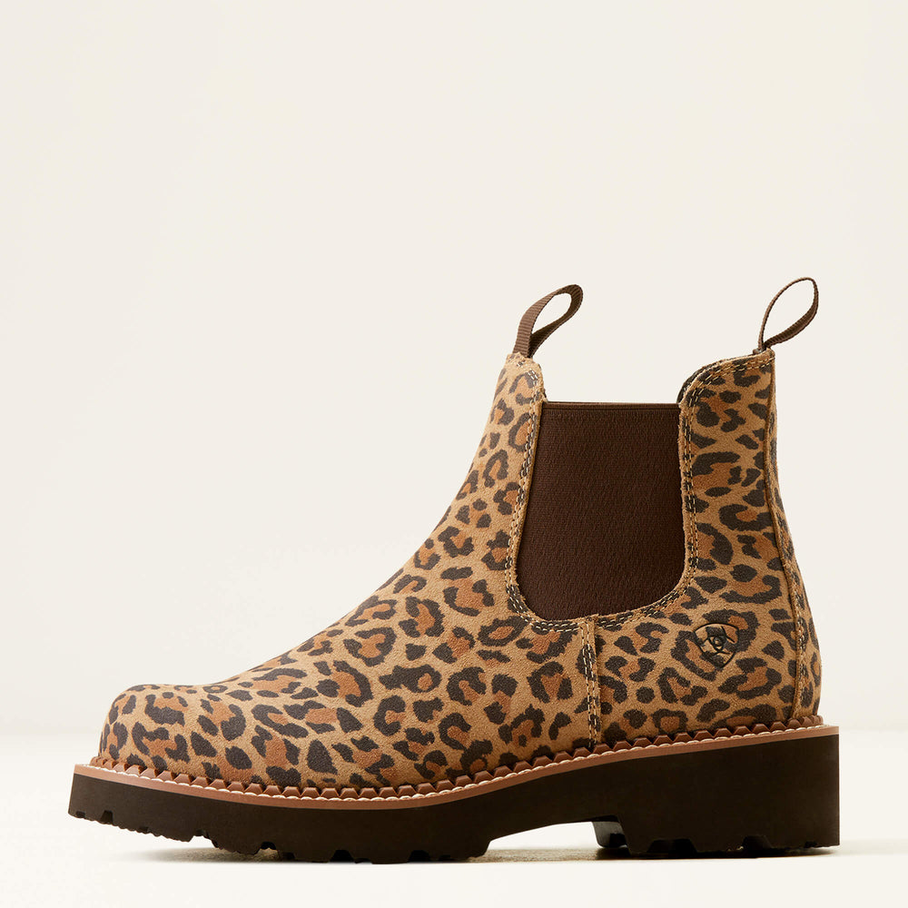 Fatbaby Chelsea Western Boot Women - CHEETAH/CHOCOLATE