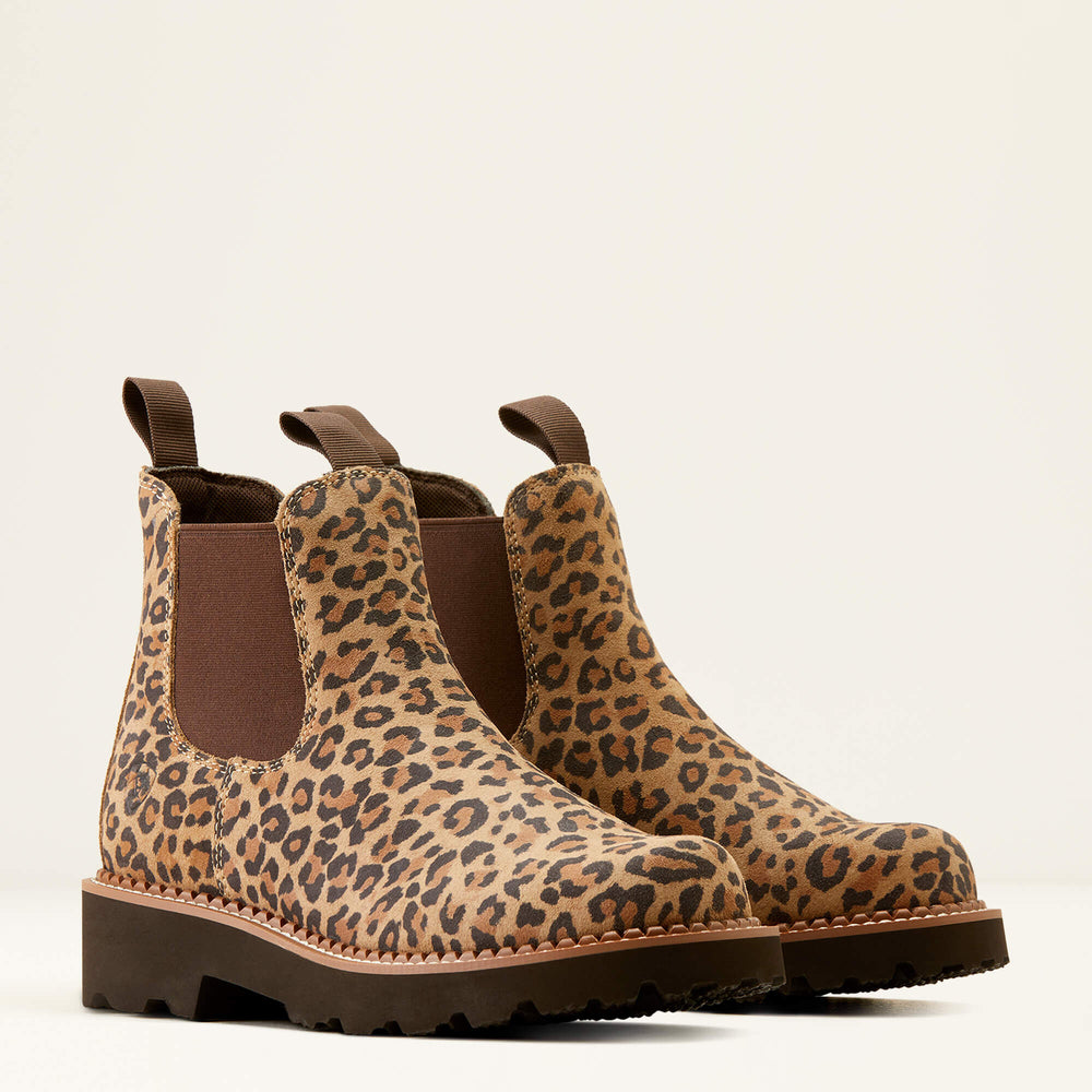 Fatbaby Chelsea Western Boot Women - CHEETAH/CHOCOLATE