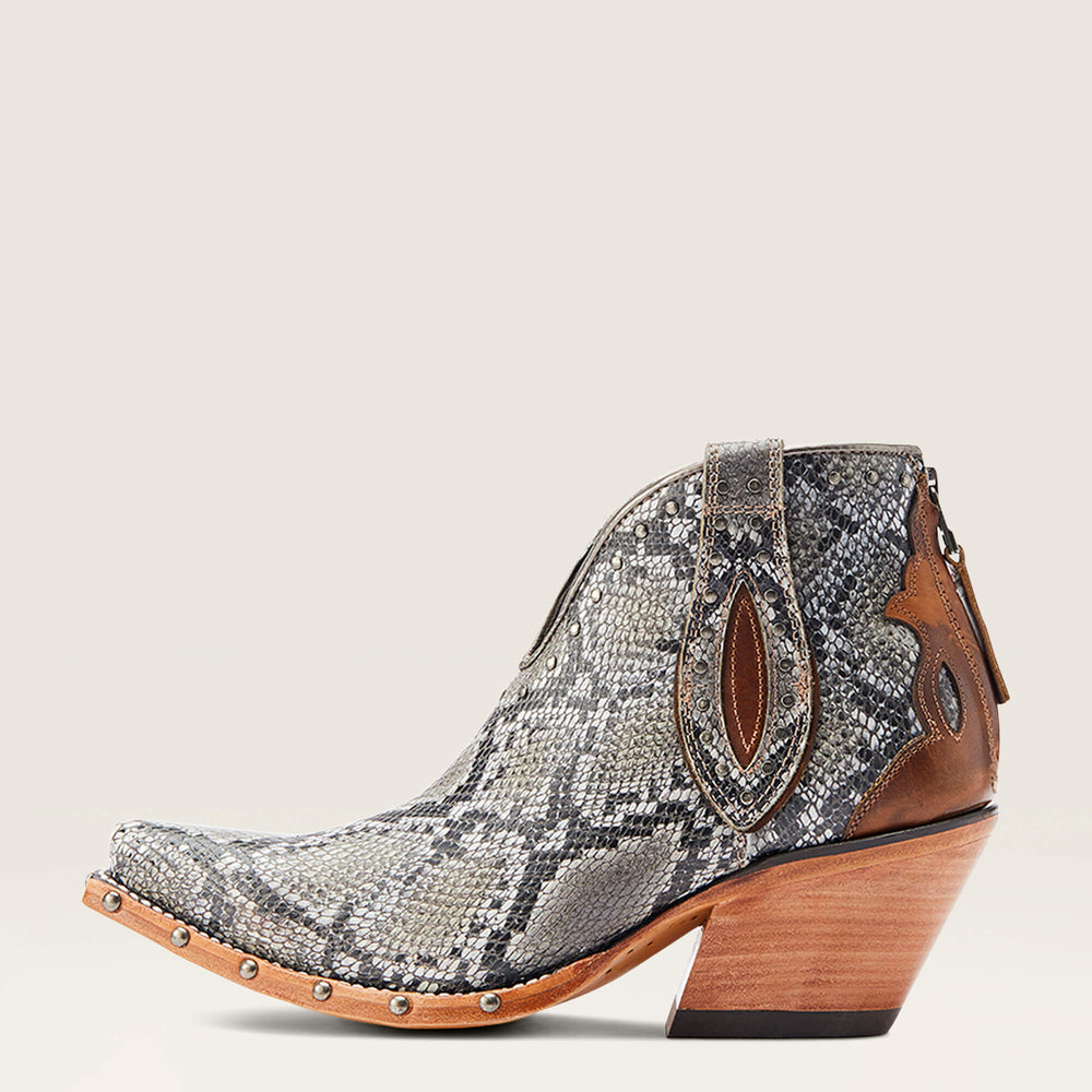Greeley Western Boot Women - NATURAL SNAKE