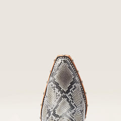 Greeley Western Boot Women - NATURAL SNAKE
