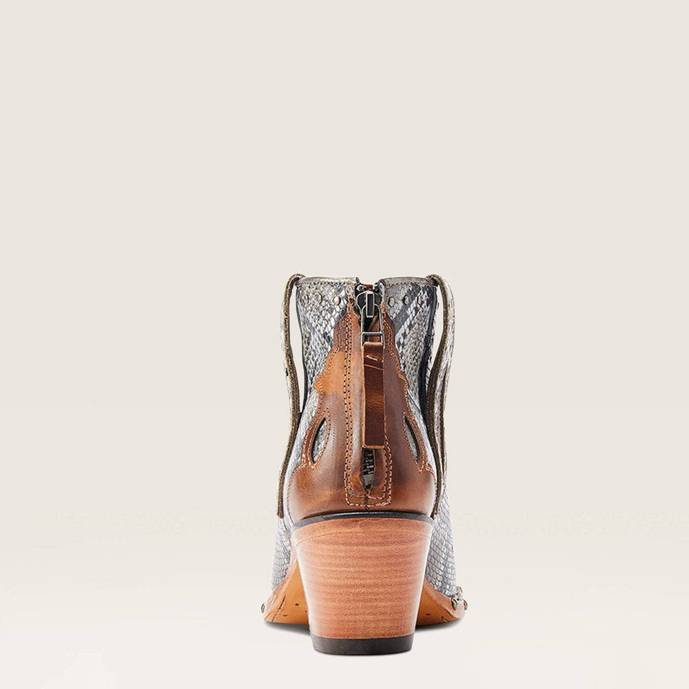 Greeley Western Boot Women - NATURAL SNAKE