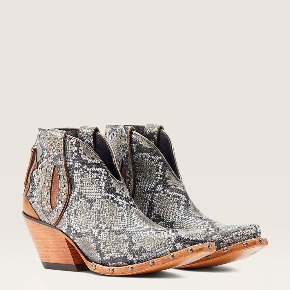 Greeley Western Boot Women - NATURAL SNAKE
