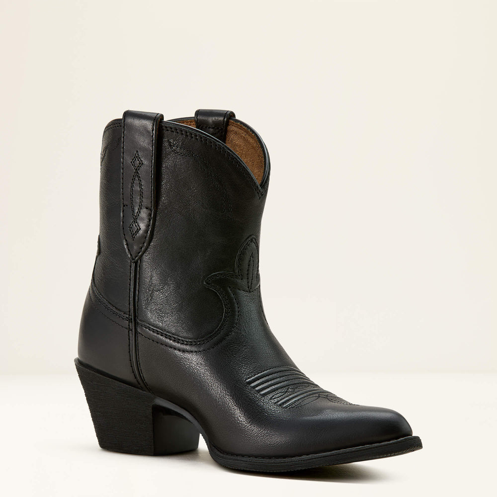 Maggie J Toe Western Boot Women - BLACK NIGHT