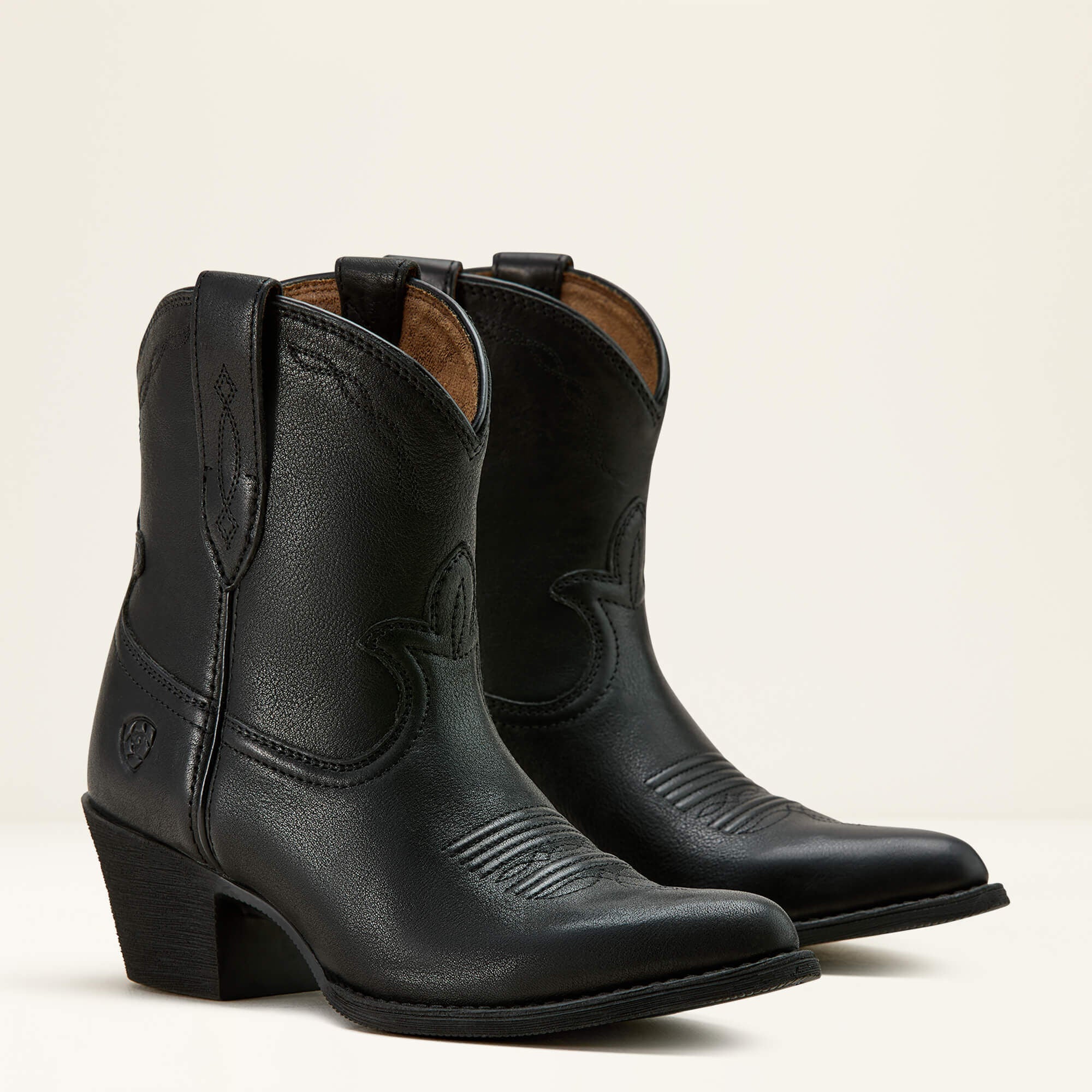 Maggie J Toe Western Boot Women - BLACK NIGHT