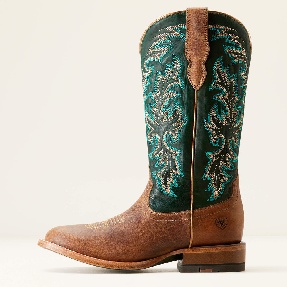 Futurity Desperado Western Boot Women - GOLD COAST/LUSH FOREST
