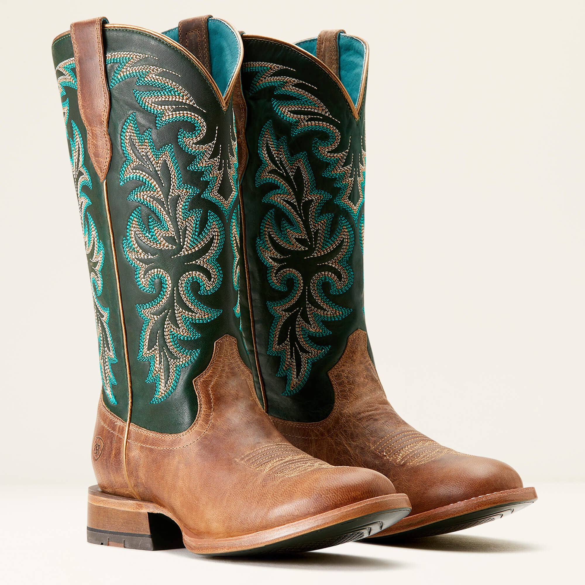 Futurity Desperado Western Boot Women - GOLD COAST/LUSH FOREST