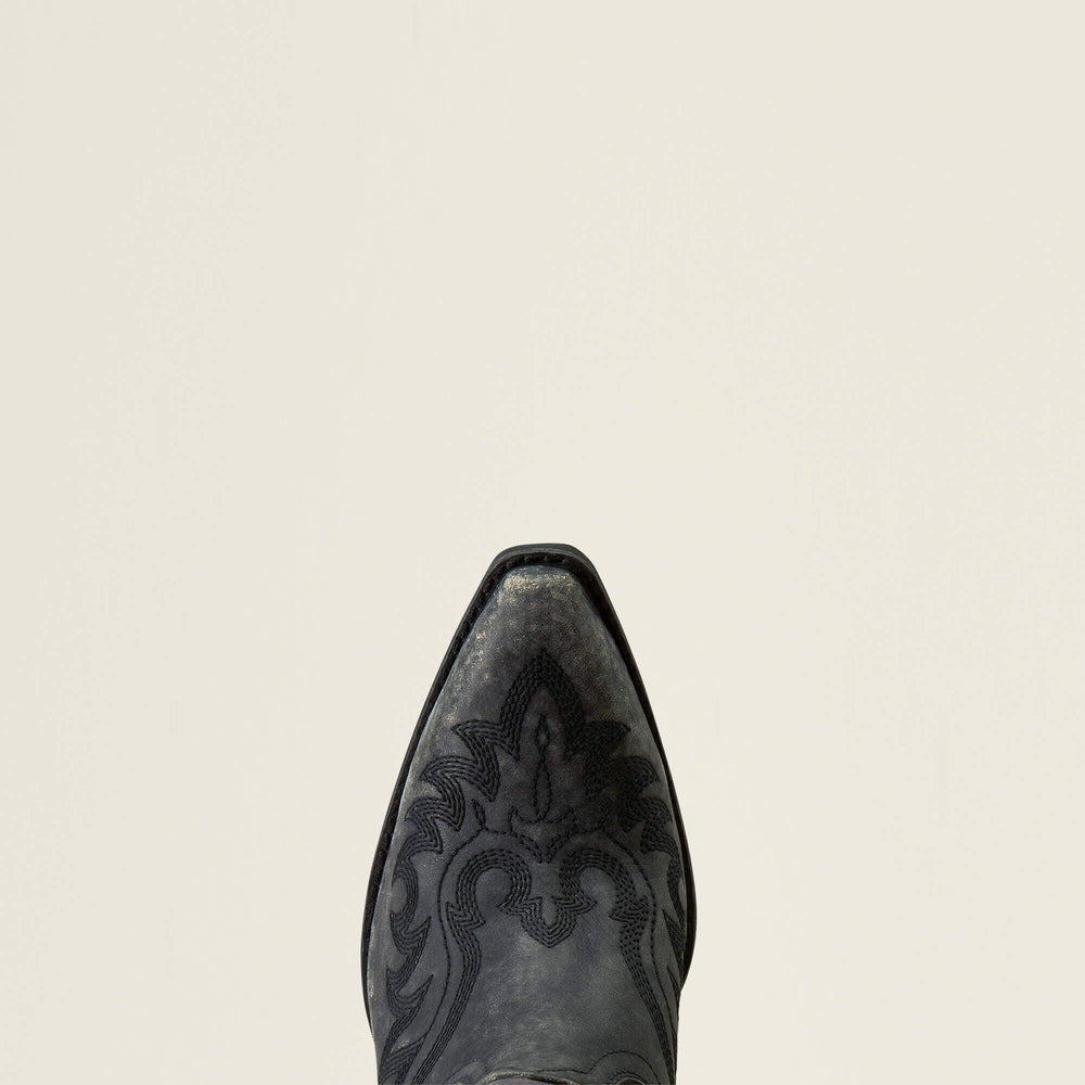 Chandler X Toe Western Boot Women - NATURALLY DISTRESSED BLACK