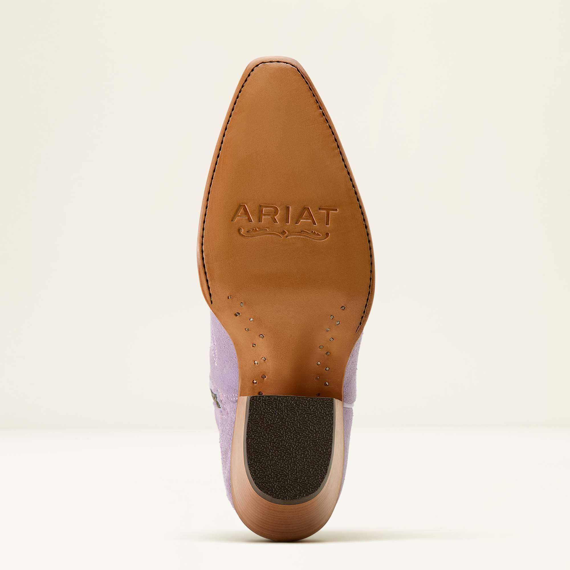 Casanova X Toe Western Boot Women - MISTY LAVENDER SUEDE