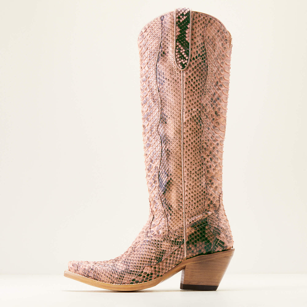 Sterling Emery StretchFit Western Boot Women - ROSEWATER PYTHON