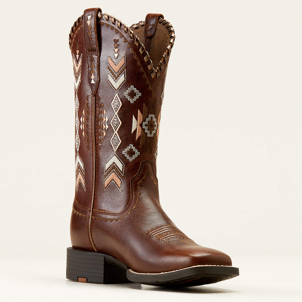 Round Up Skyler Western Boot Women - CANYON TAN