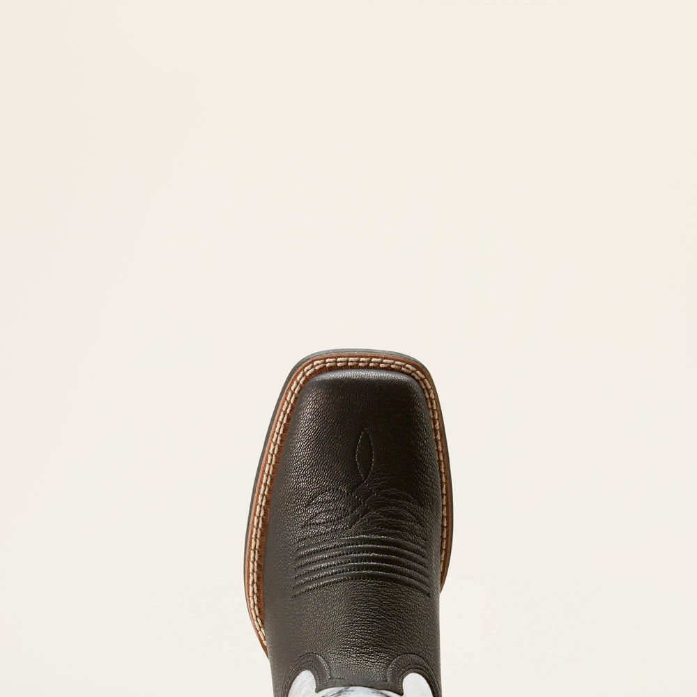 Round Up Ryder Western Boot Women - DARK CARBON/ANTIQUE SILVER