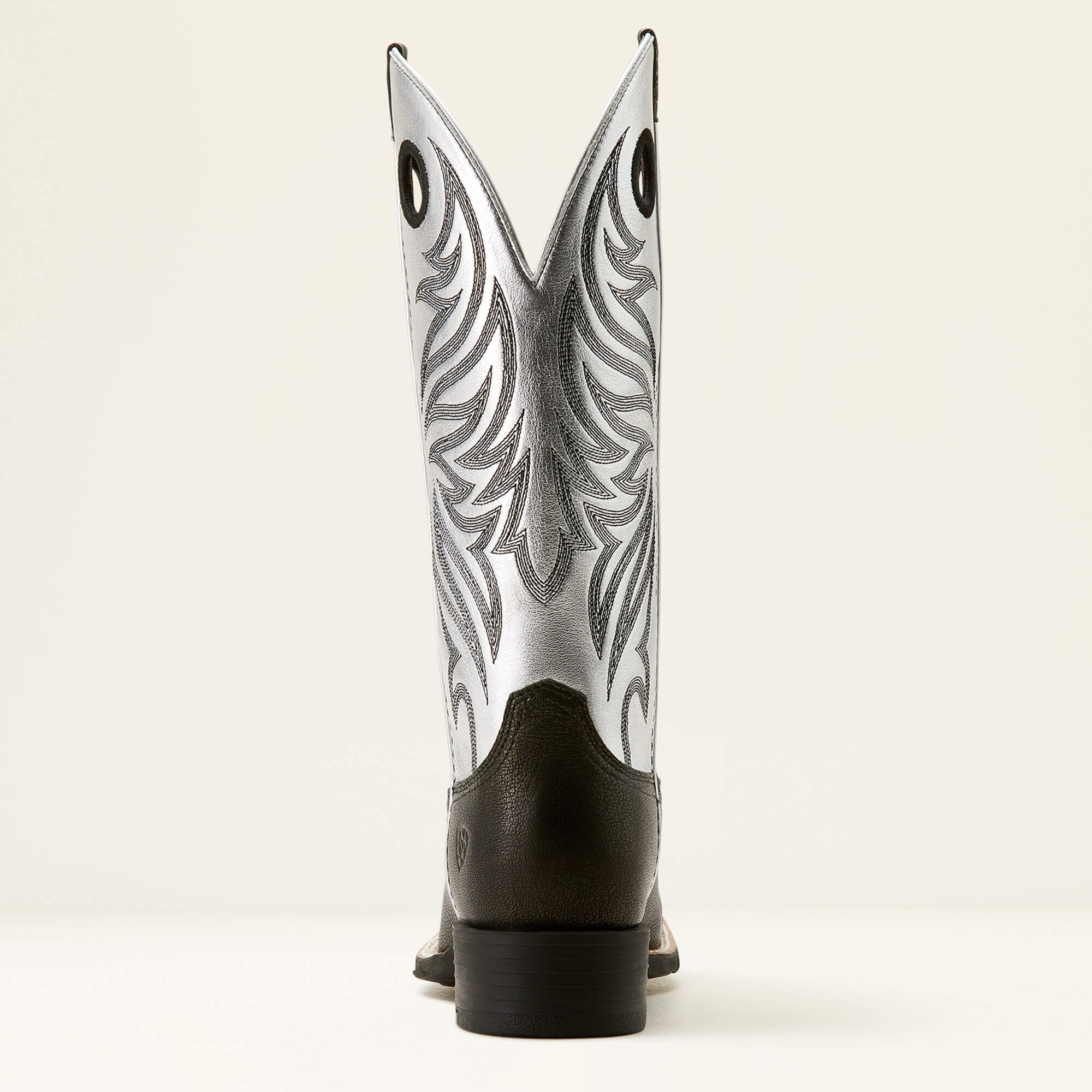 Round Up Ryder Western Boot Women - DARK CARBON/ANTIQUE SILVER