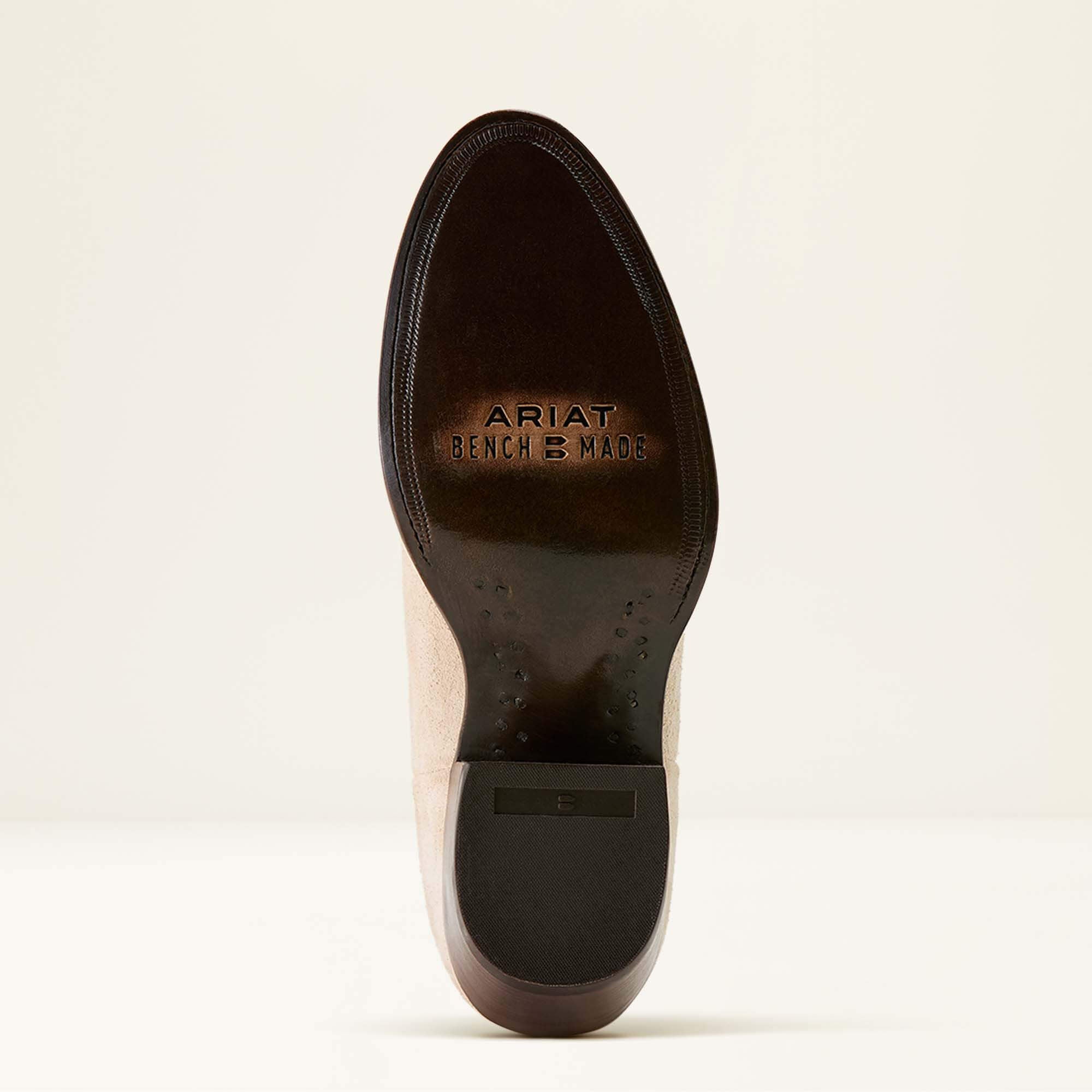 Bench Made Eleanor Almond Toe Chelsea Boot Women - LIGHT FAWN SUEDE