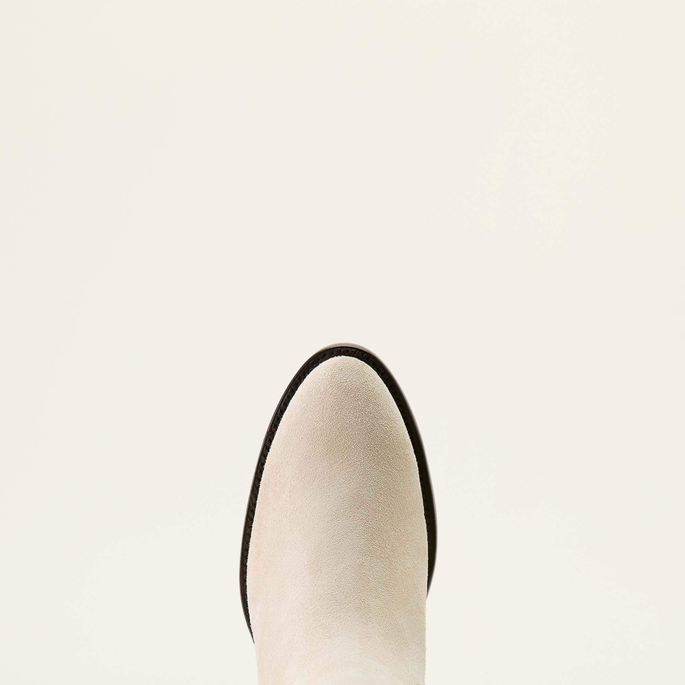 Bench Made Eleanor Almond Toe Chelsea Boot Women - LIGHT FAWN SUEDE