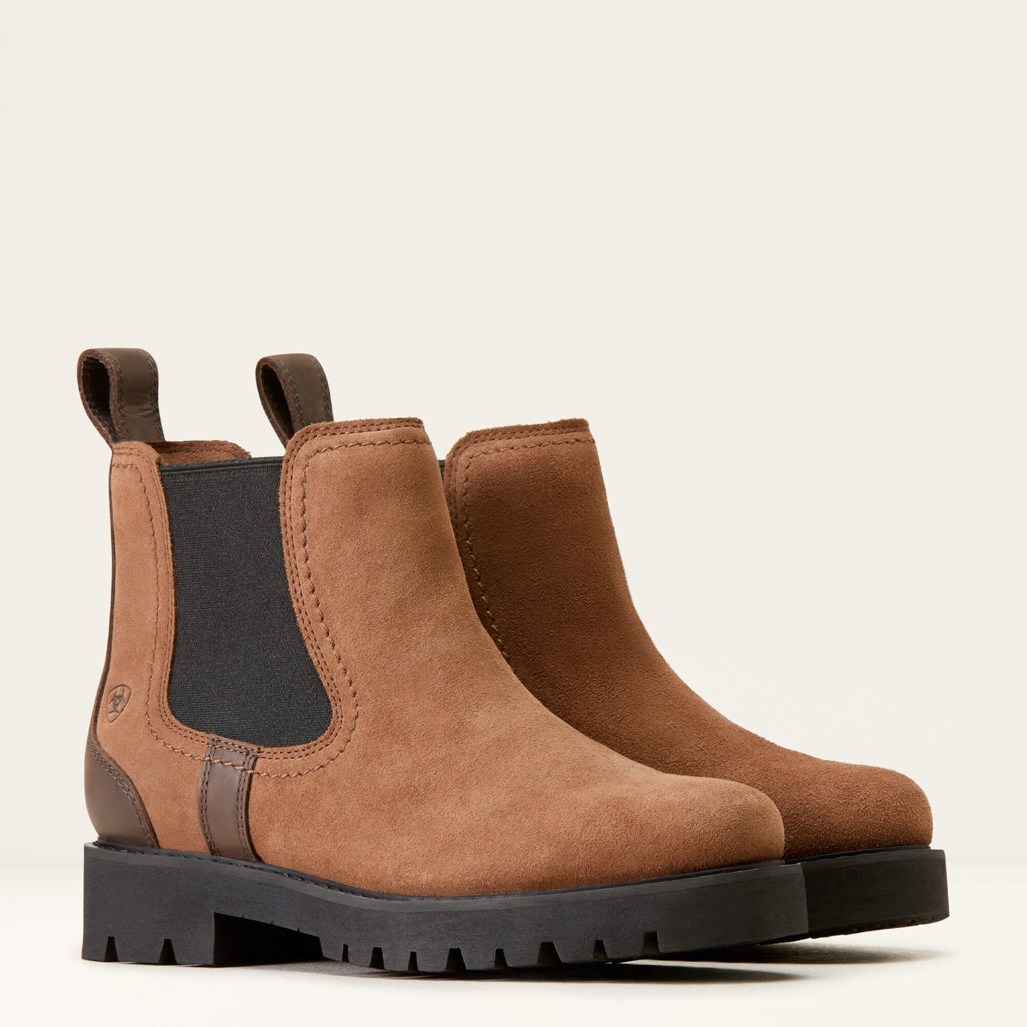 Wexford Lug Waterproof Chelsea Boot Women - DARK EARTH