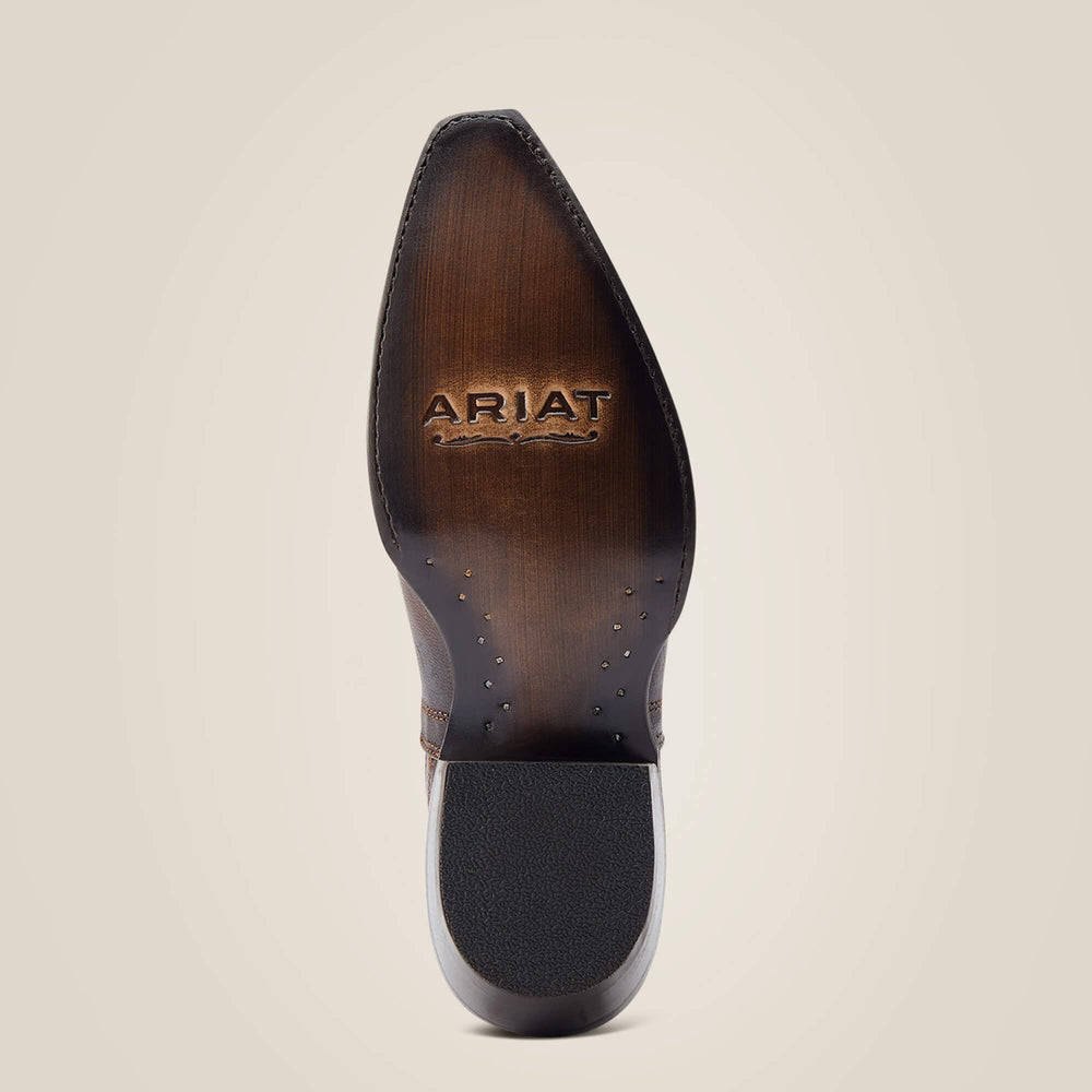 Dixon Low Heel Western Boot Women - RHINO TAN