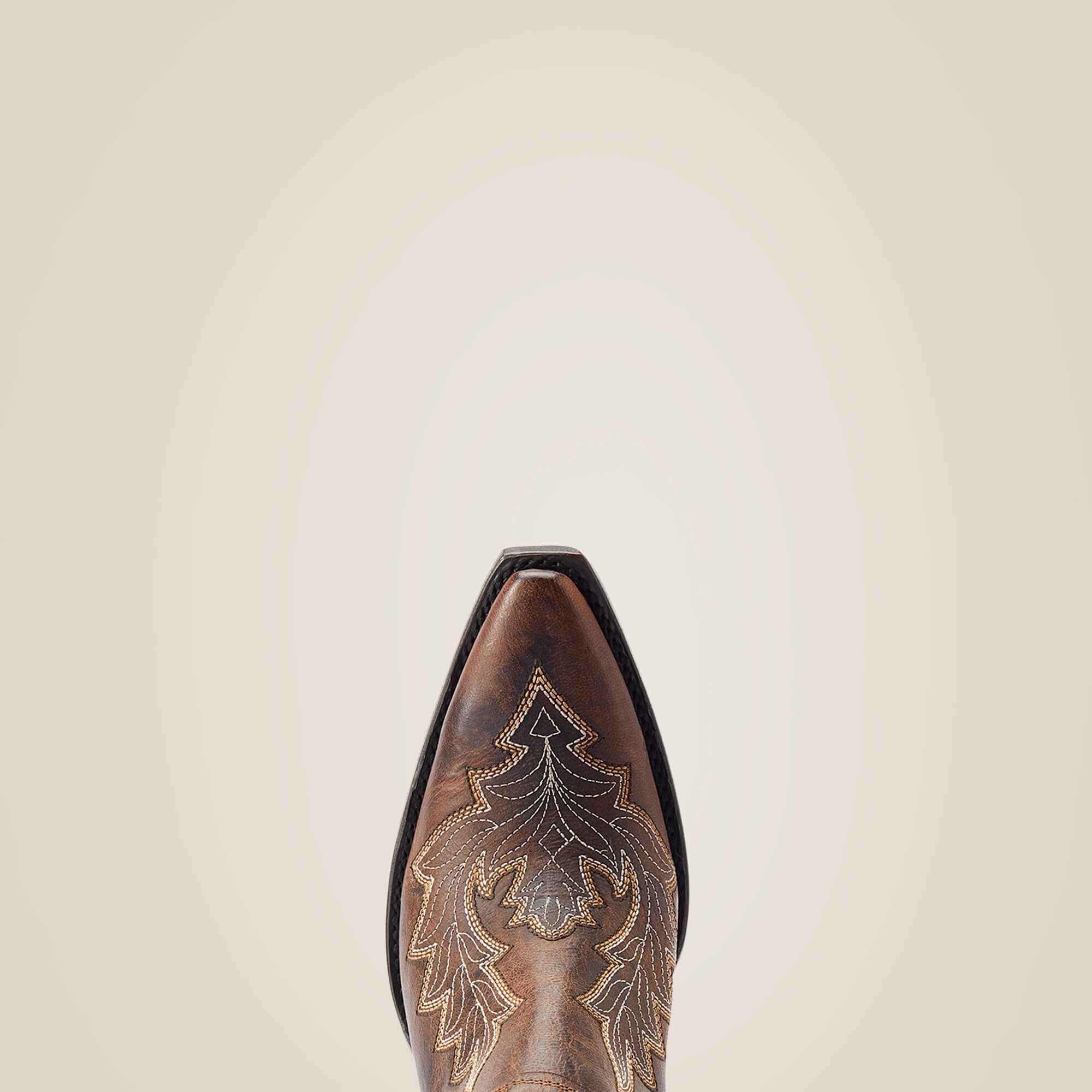 Dixon Low Heel Western Boot Women - RHINO TAN