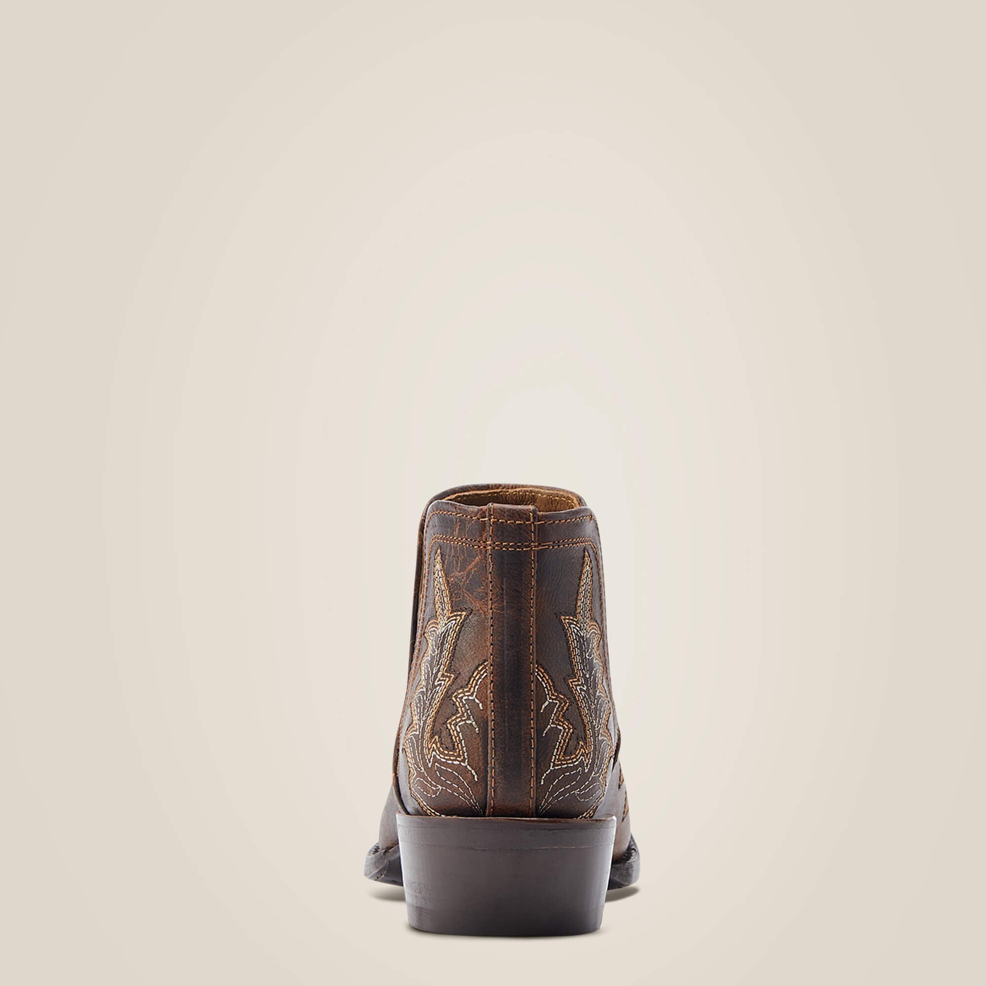 Dixon Low Heel Western Boot Women - RHINO TAN