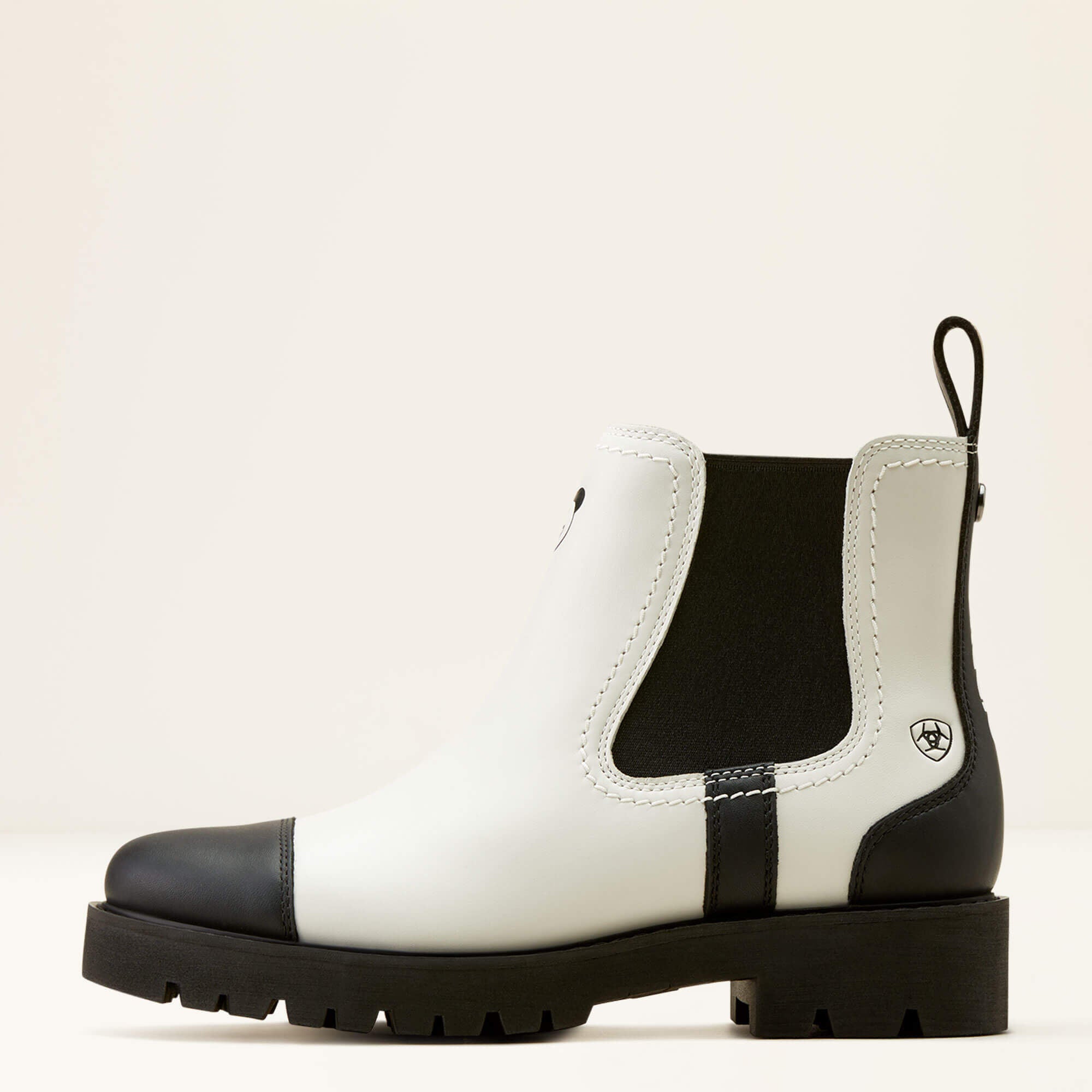 Wexford Lug Milton Menasco Boot Women - BRIGHT WHITE/BLACK