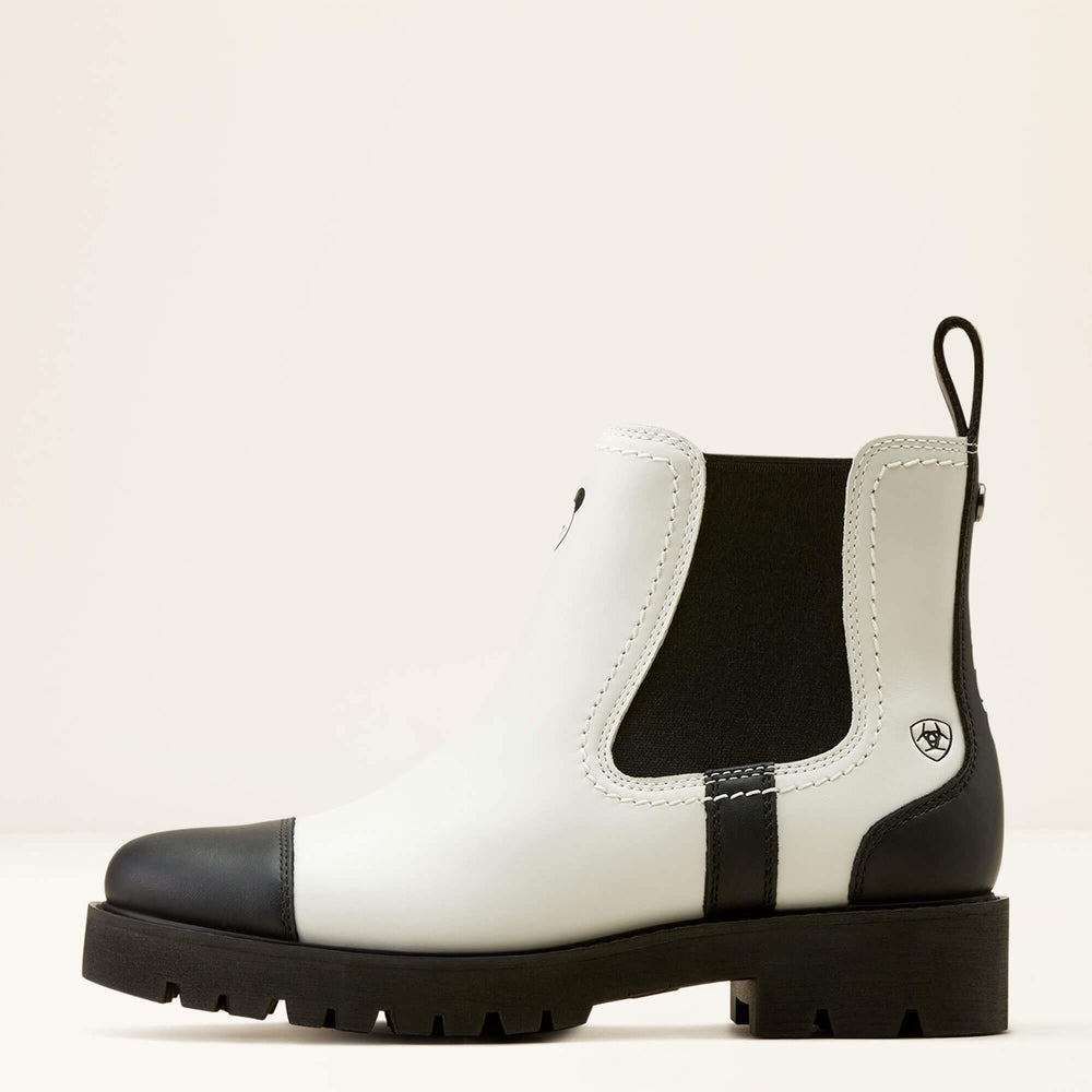 Wexford Lug Milton Menasco Boot Women - BRIGHT WHITE/BLACK