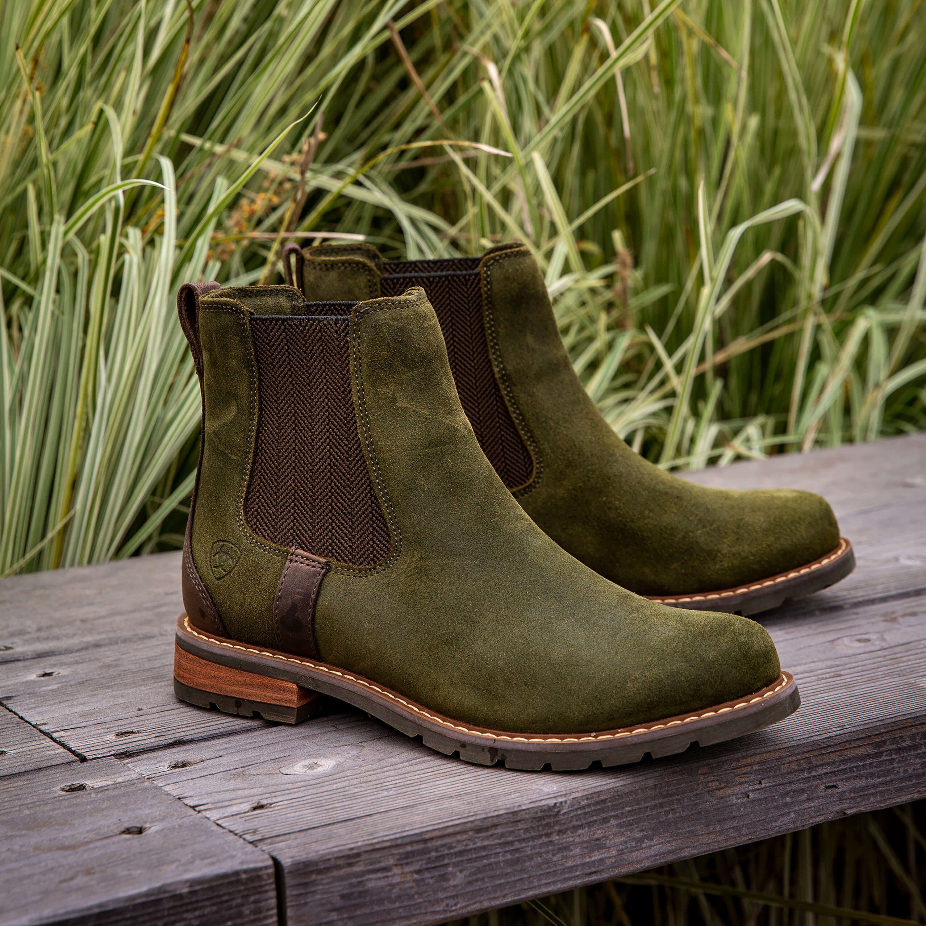 Wexford Waterproof Chelsea Boot Women - OLIVE