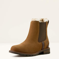 Wexford Sherpa Waterproof Chelsea Boot Women - AMBER BROWN