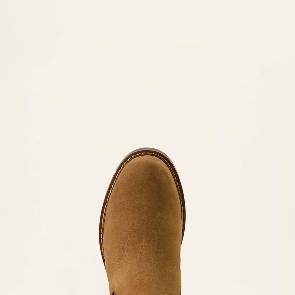 Wexford Sherpa Waterproof Chelsea Boot Women - AMBER BROWN