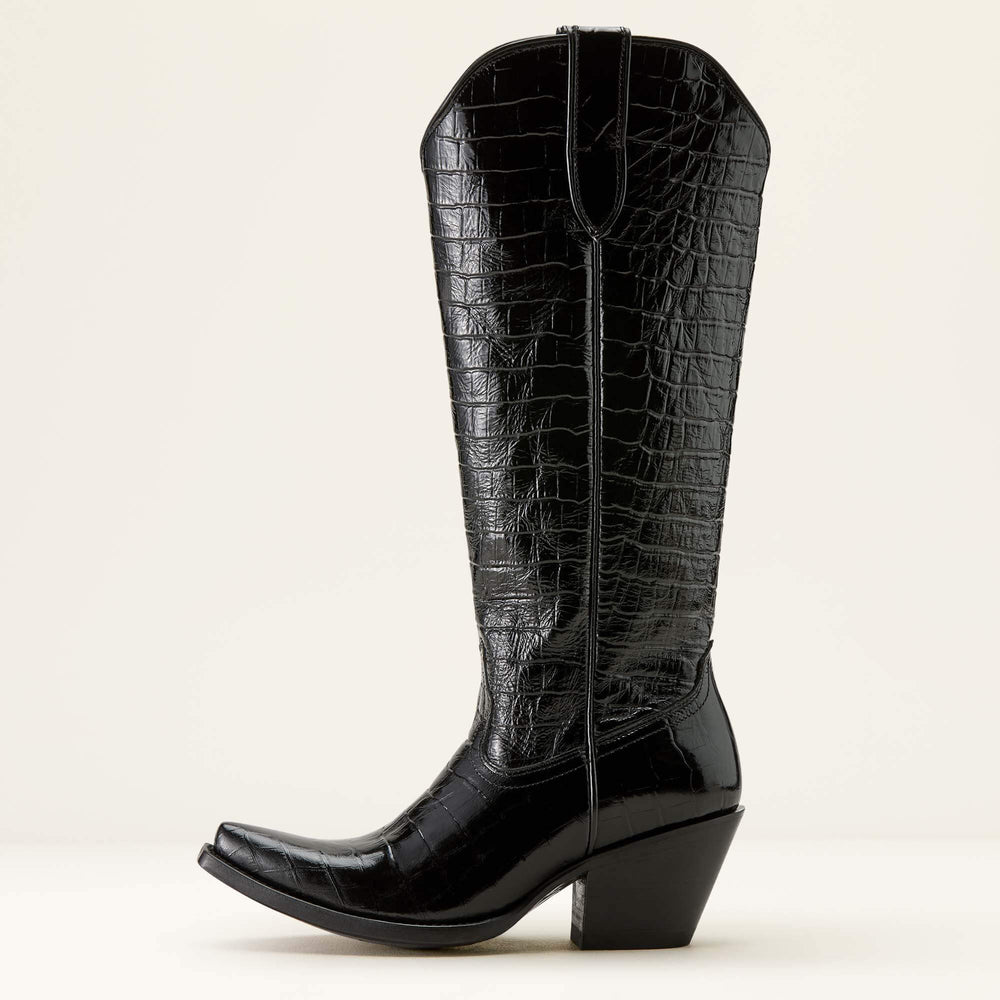 Casanova X Toe Western Boot Women - LUXE CAVIAR CROC PRINT