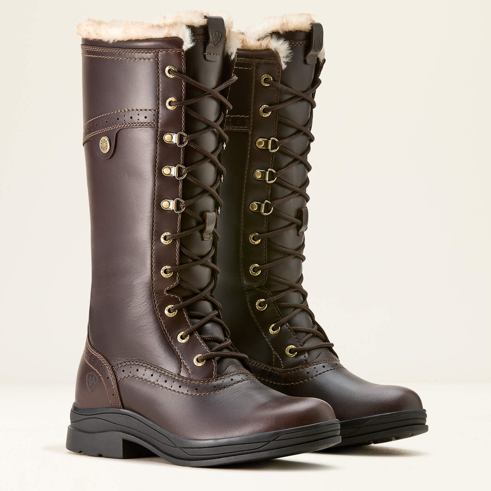 Wythburn II Sherpa Waterproof Boot Women - DARK MOCHA