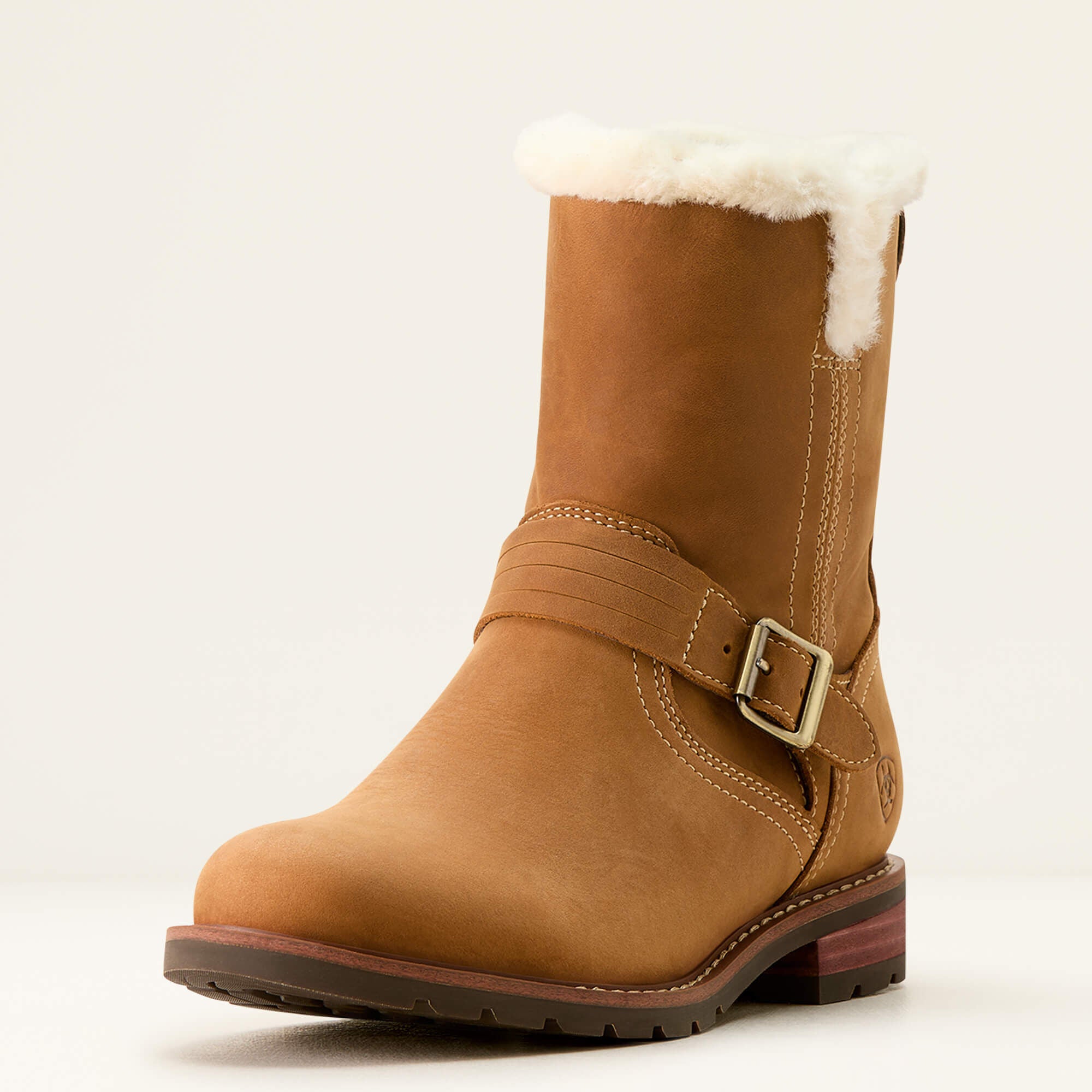 Savannah Sherpa Waterproof Boot Women - CARMEL TAN