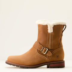 Savannah Sherpa Waterproof Boot Women - CARMEL TAN