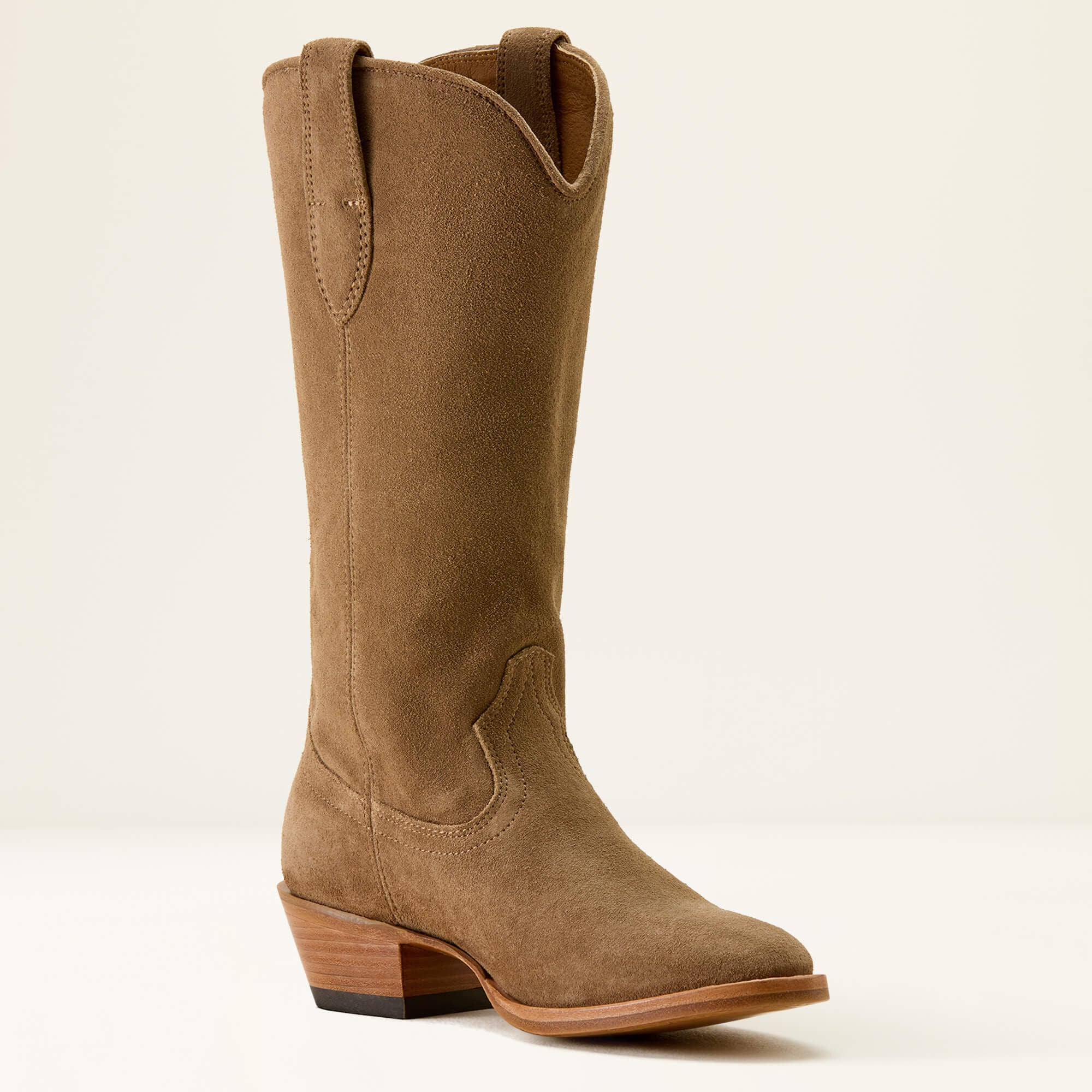 Marysville R Toe Western Boot Women - EARTH