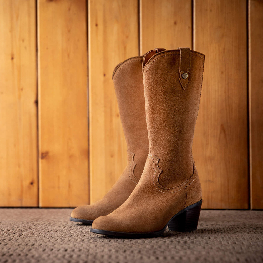 Addison Boot Women - CARMEL SUEDE