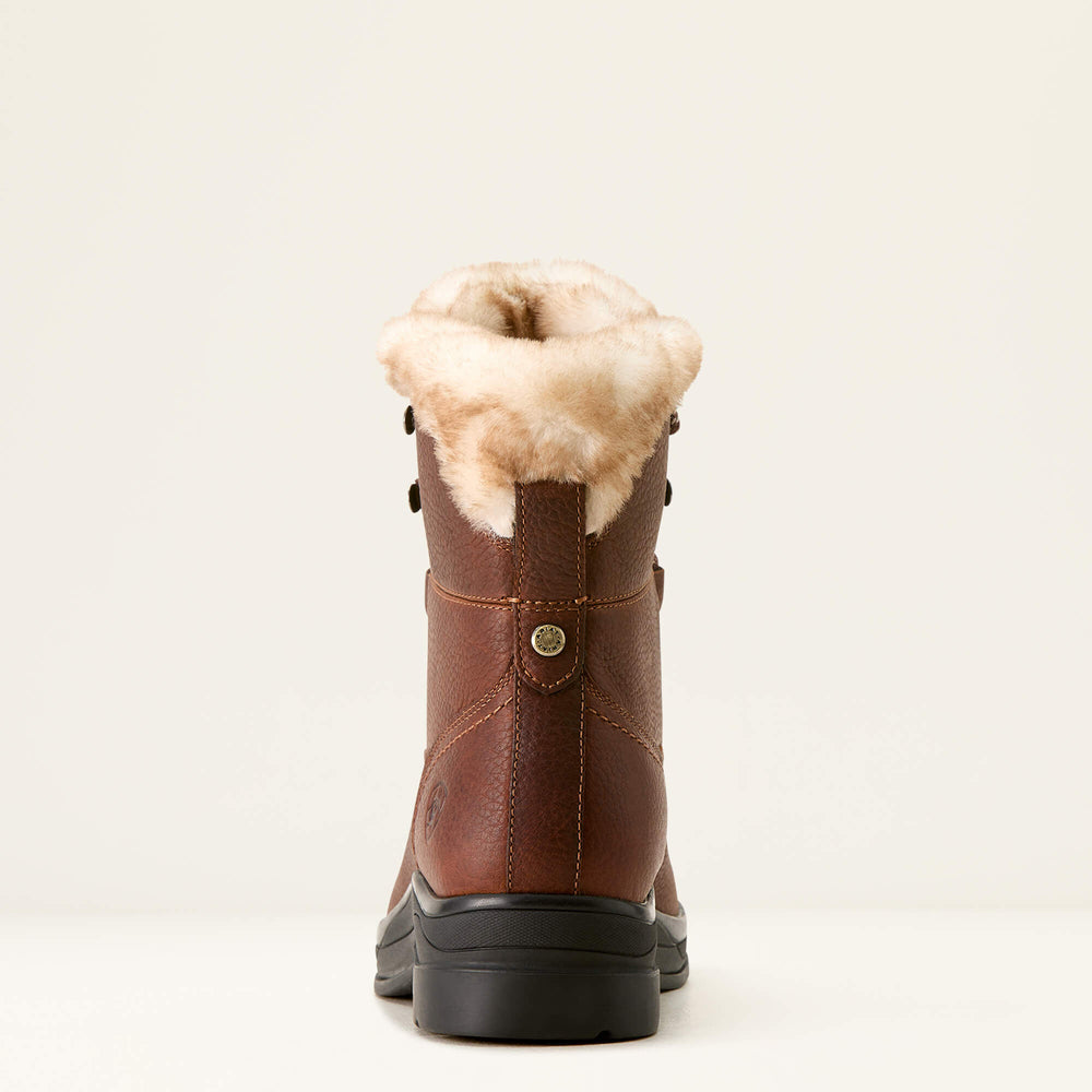 Harper Sherpa Waterproof Boot Women - DARK BROWN