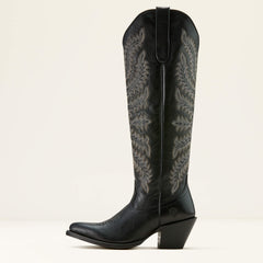 Helena Western Boot Women - BLACK DEERTAN