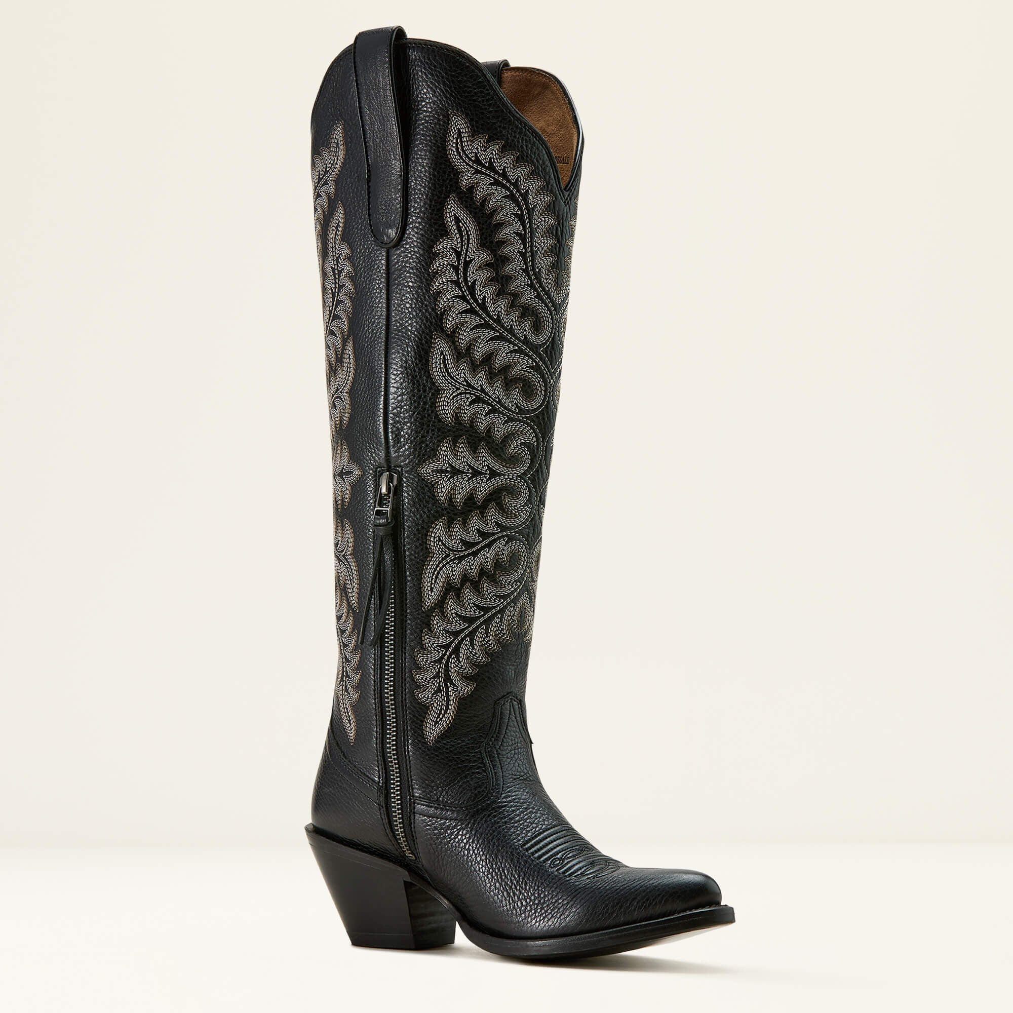 Helena Western Boot Women - BLACK DEERTAN