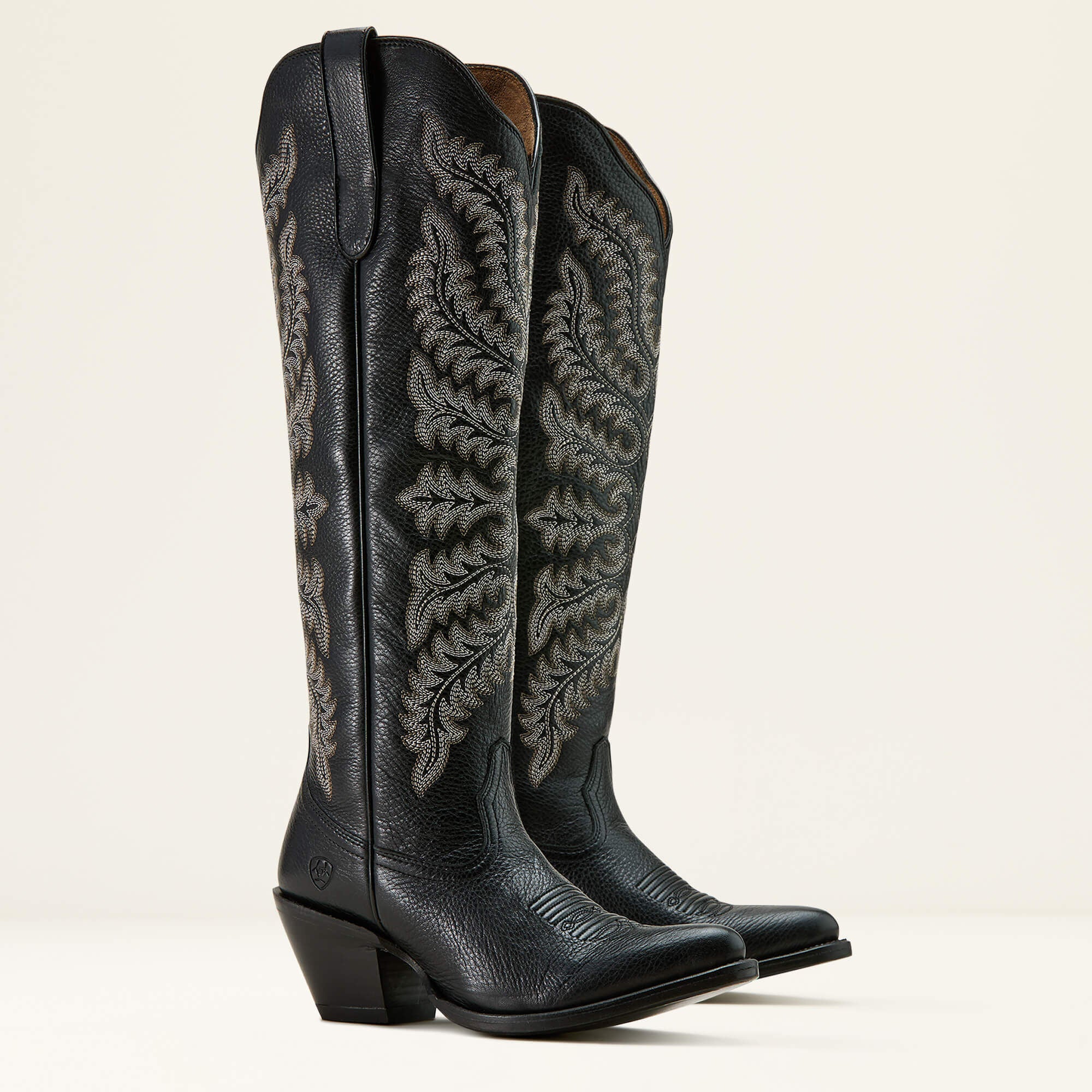 Helena Western Boot Women - BLACK DEERTAN
