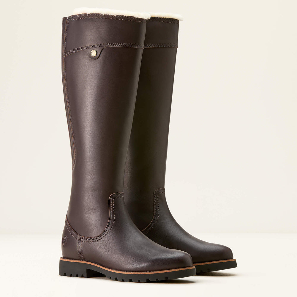 Arlington Sherpa Waterproof Boot Women - ESPRESSO