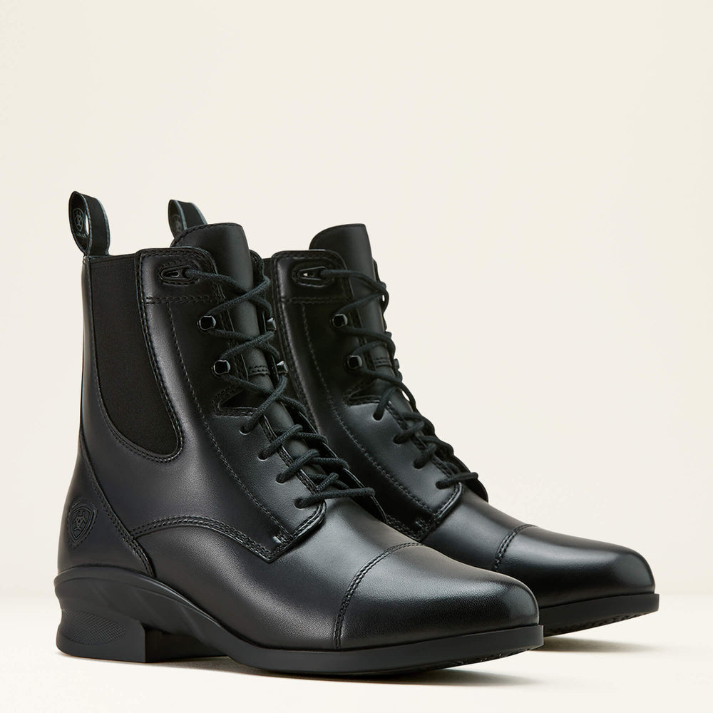 Heritage Lace Paddock Boot Women - BLACK