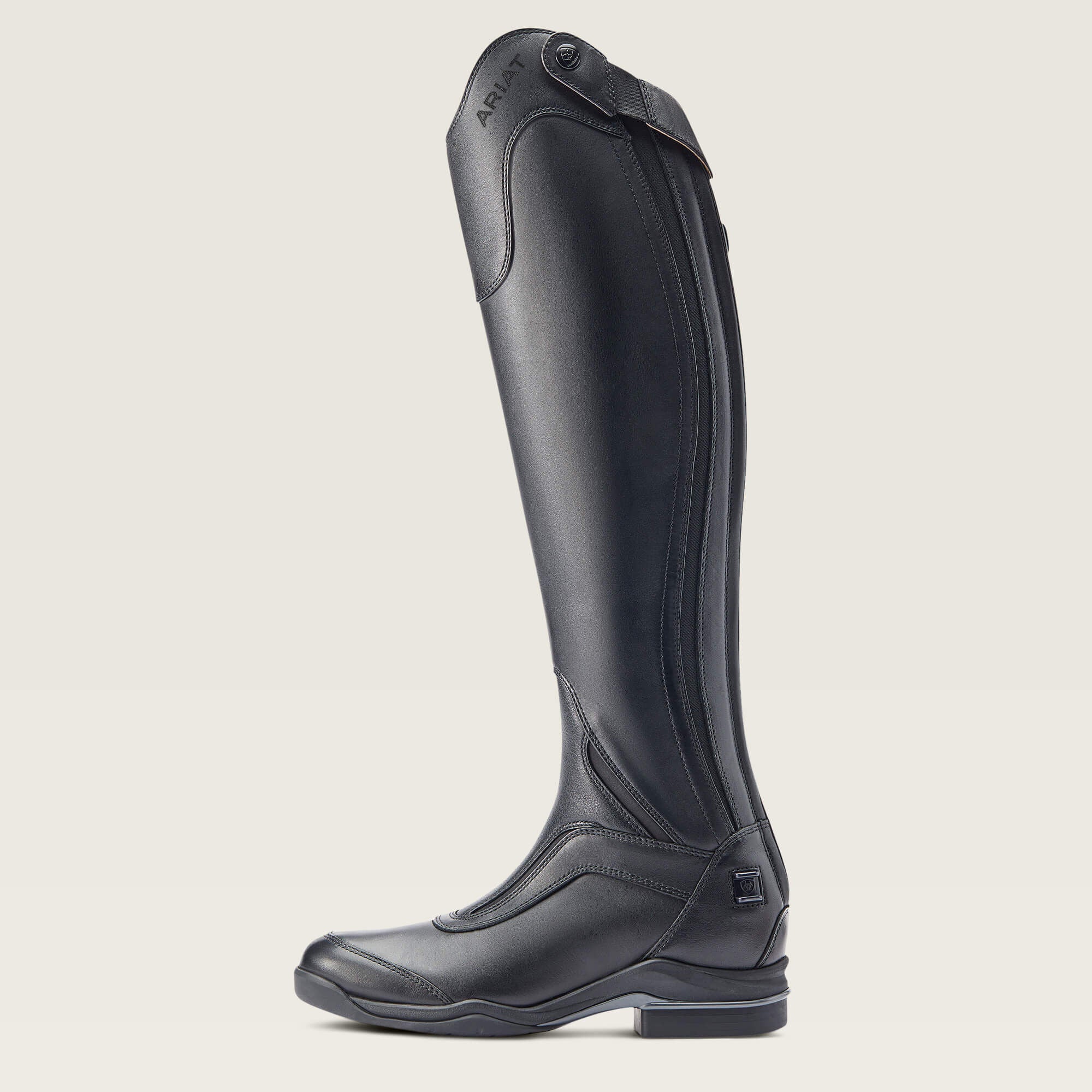 V Sport Zip Tall Riding Boot Women - BLACK